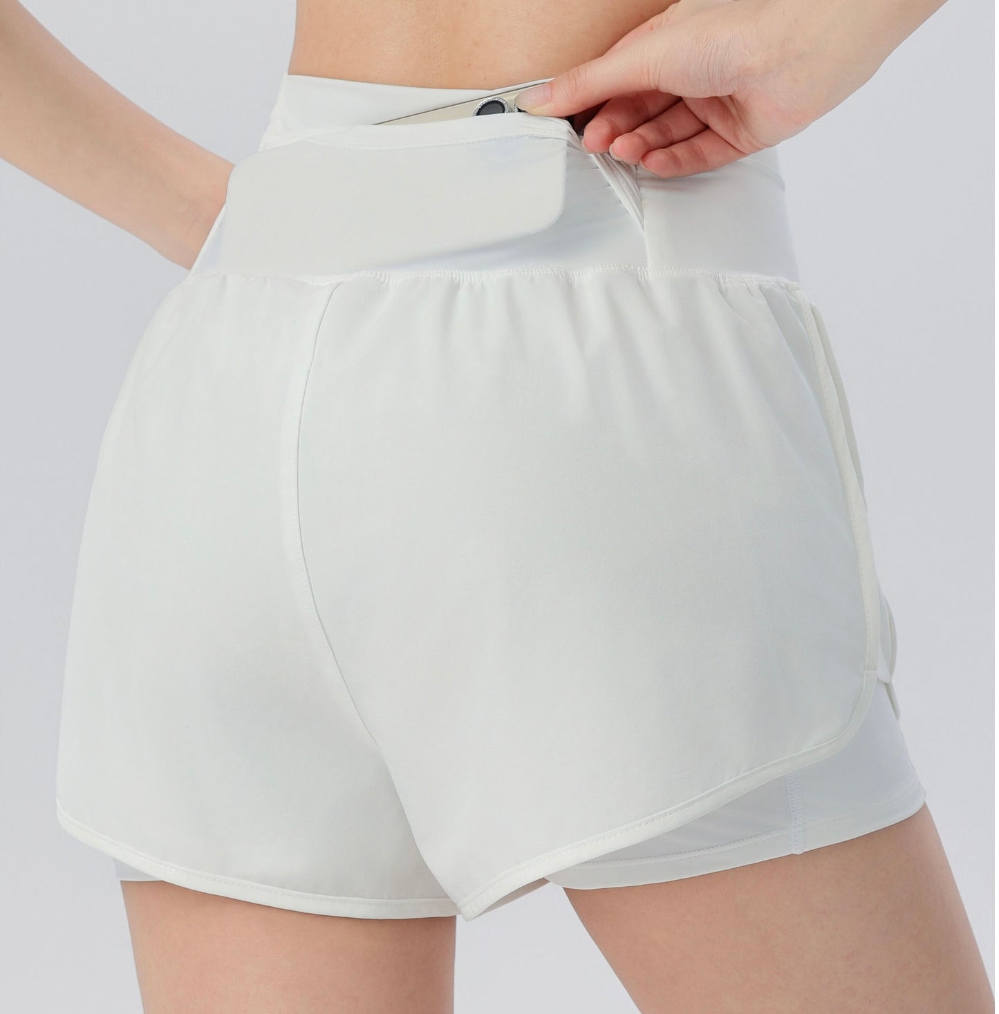 DOUBLE LAYERED SHORTS