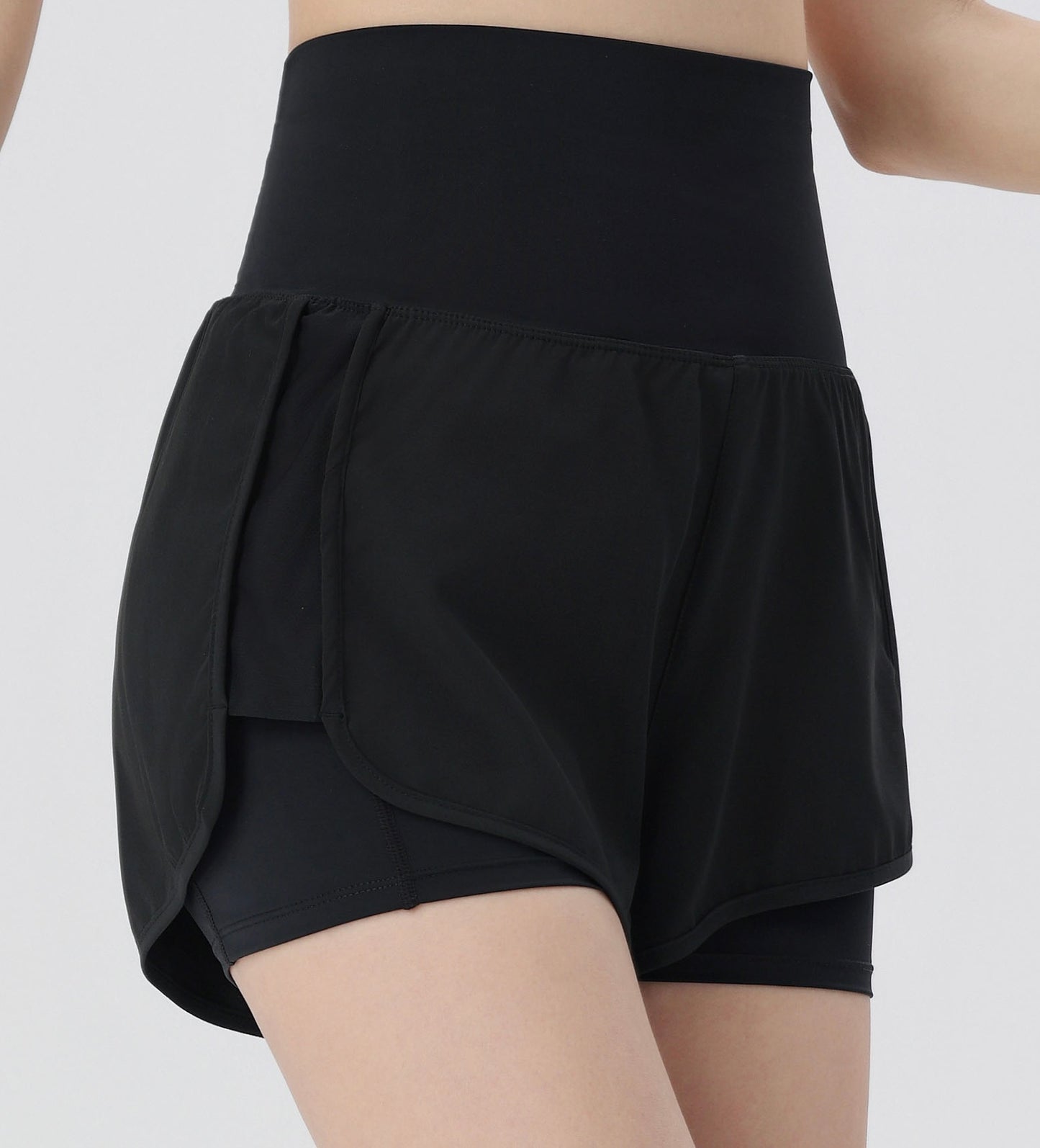 DOUBLE LAYERED SHORTS