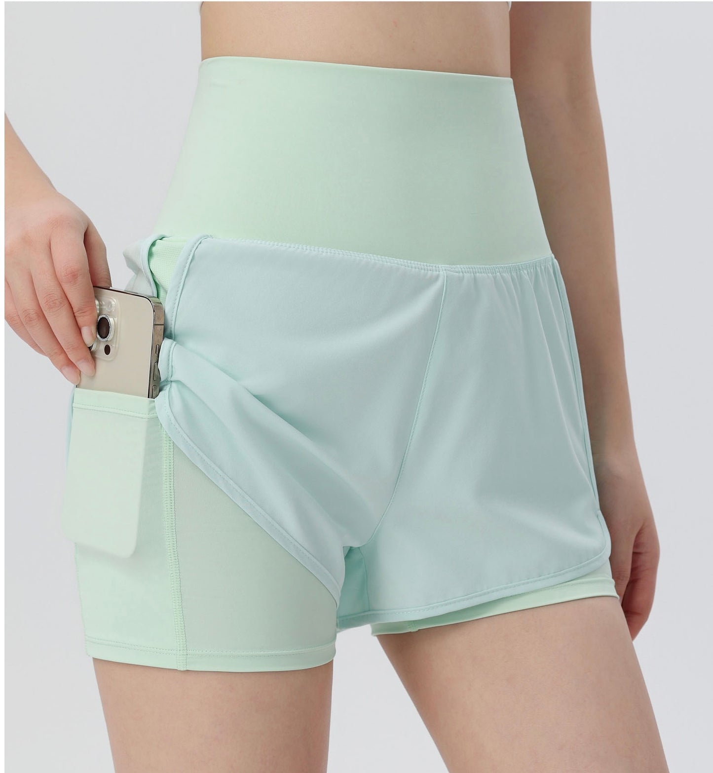 DOUBLE LAYERED SHORTS