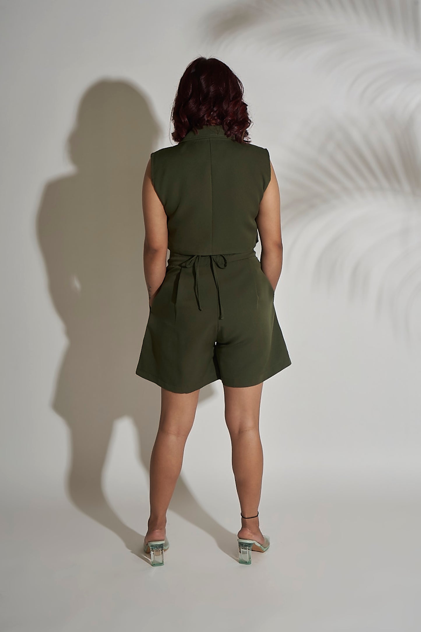 Overlapping Waistcoat Co-ord