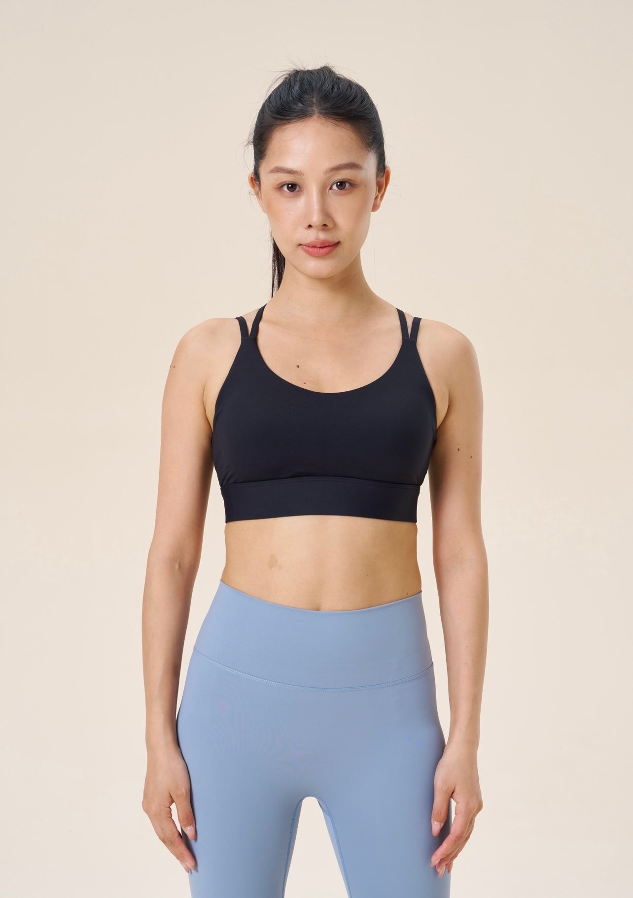 SPORTS BRA WITH BACK STRAPS