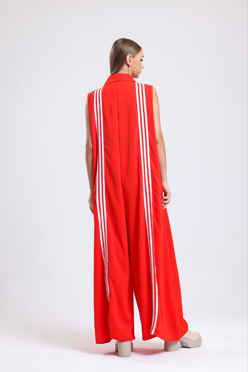 Stripped Jumpsuit