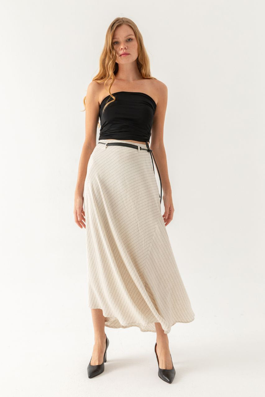 Linen Long Skirt