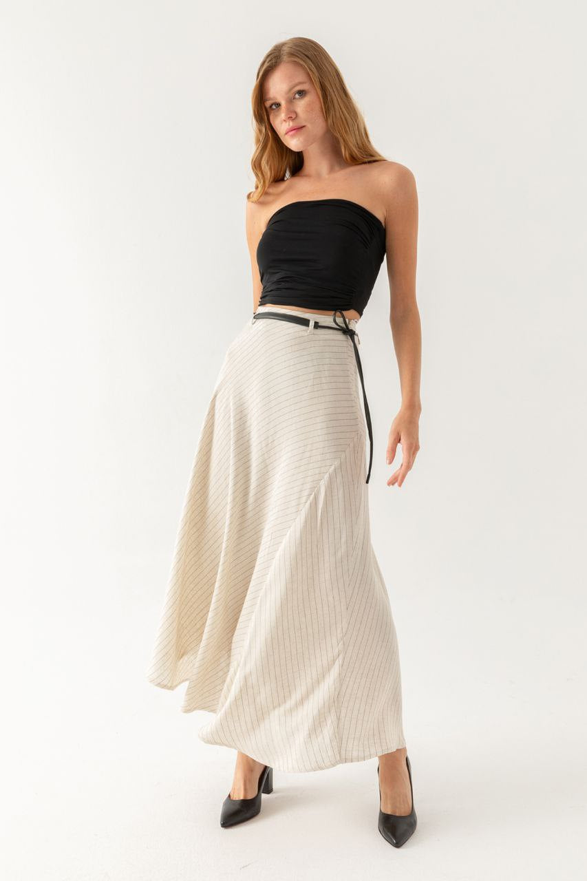 Linen Long Skirt