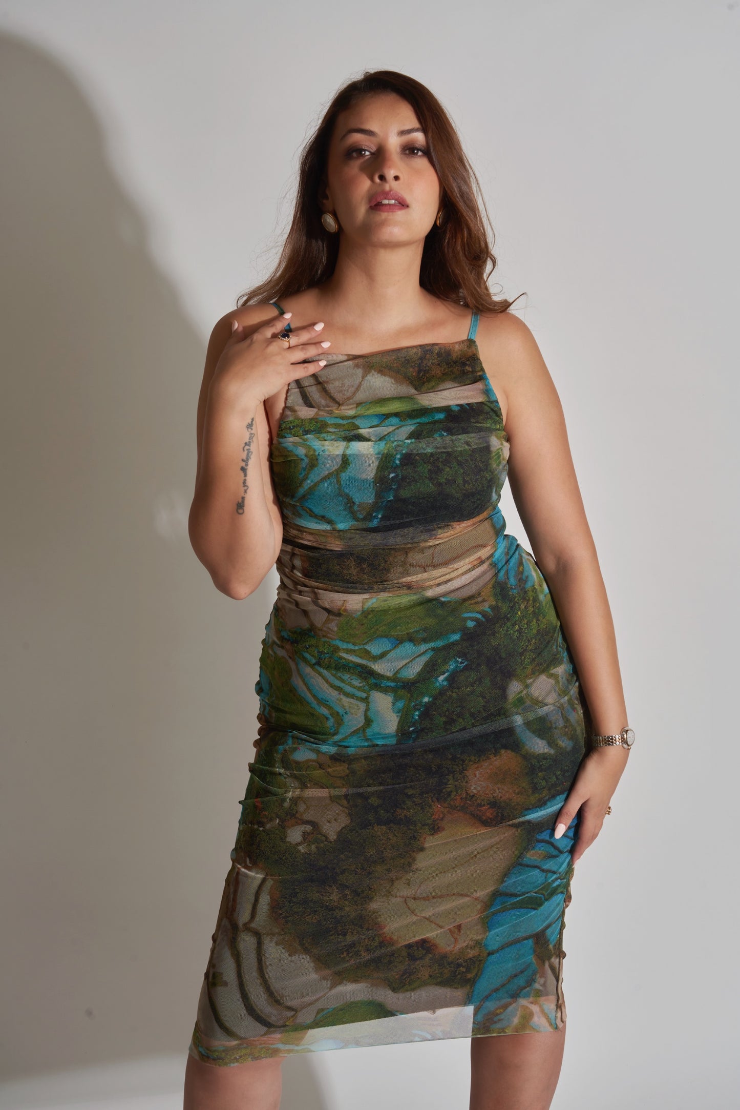 Bodycon Printed Dress