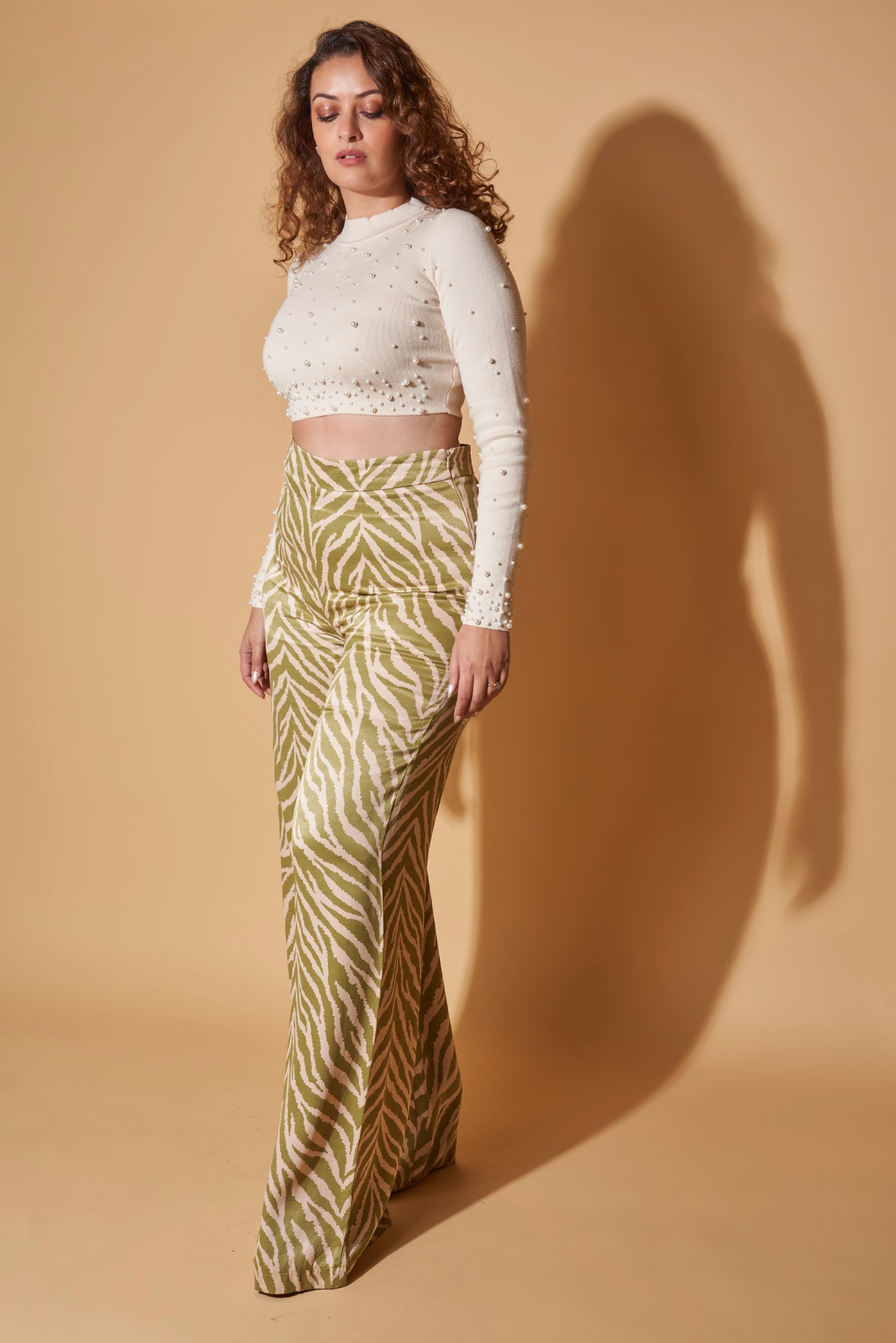 LOOSE SATIN PANTS