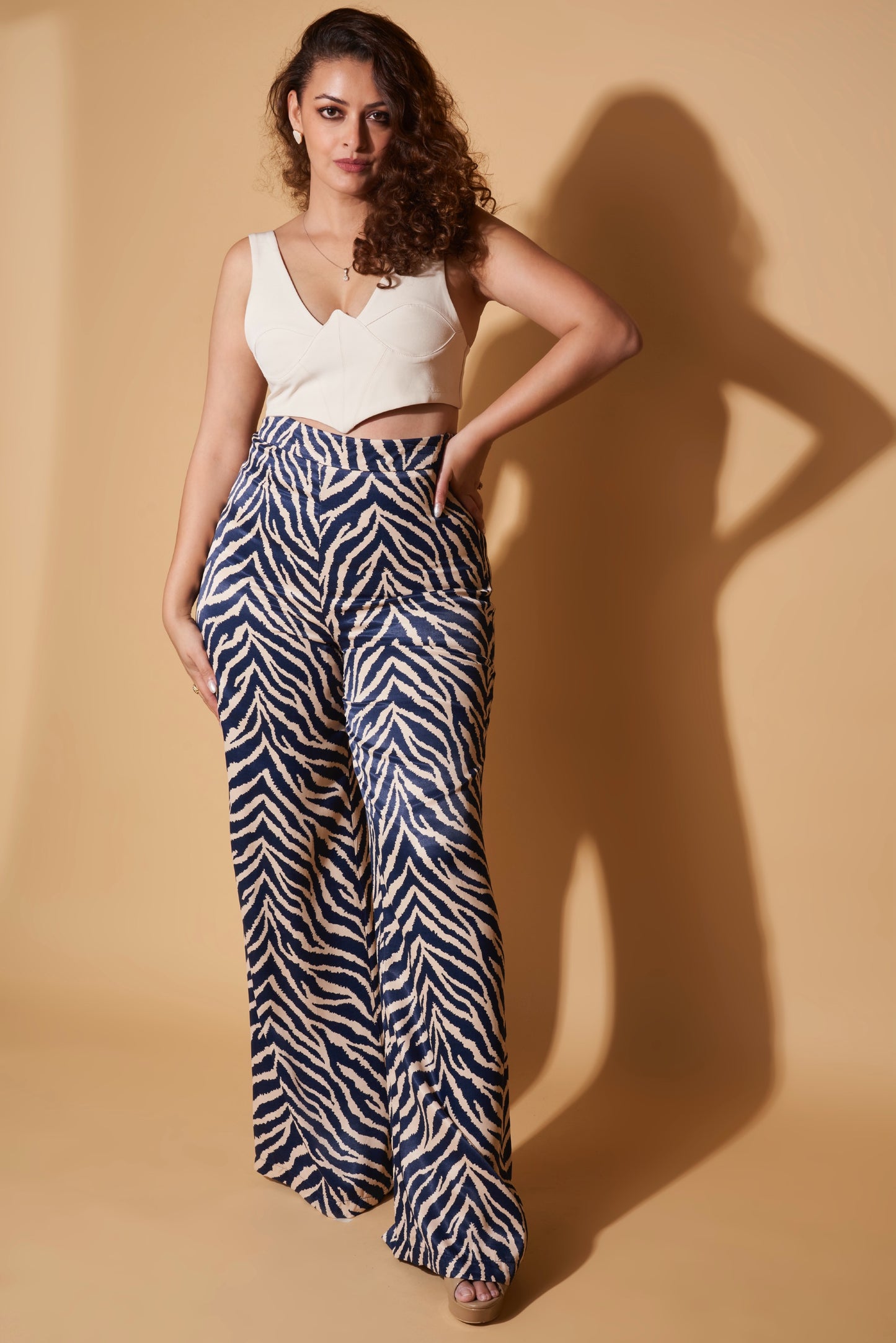 LOOSE SATIN PANTS