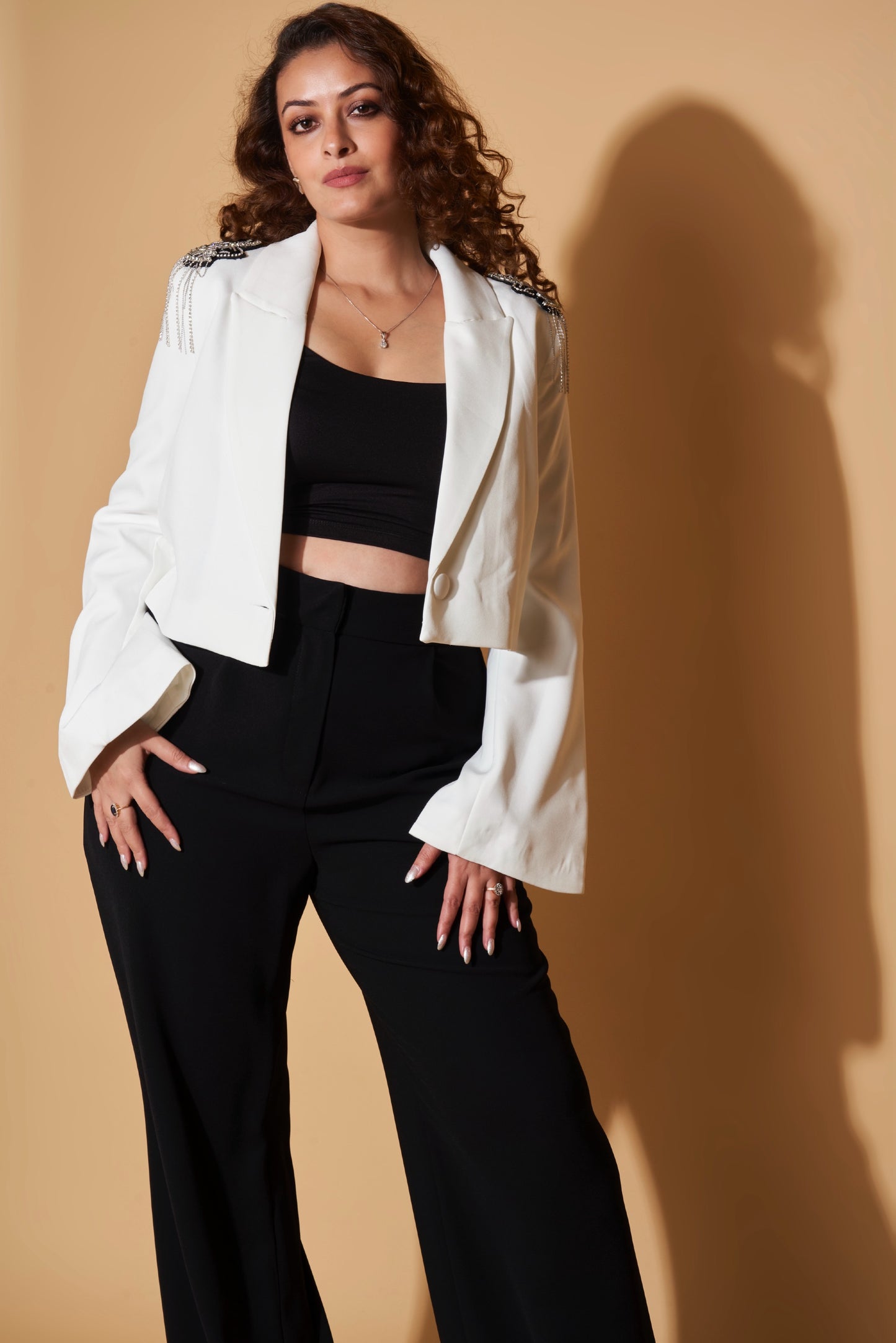EMBELLISHED BLAZER