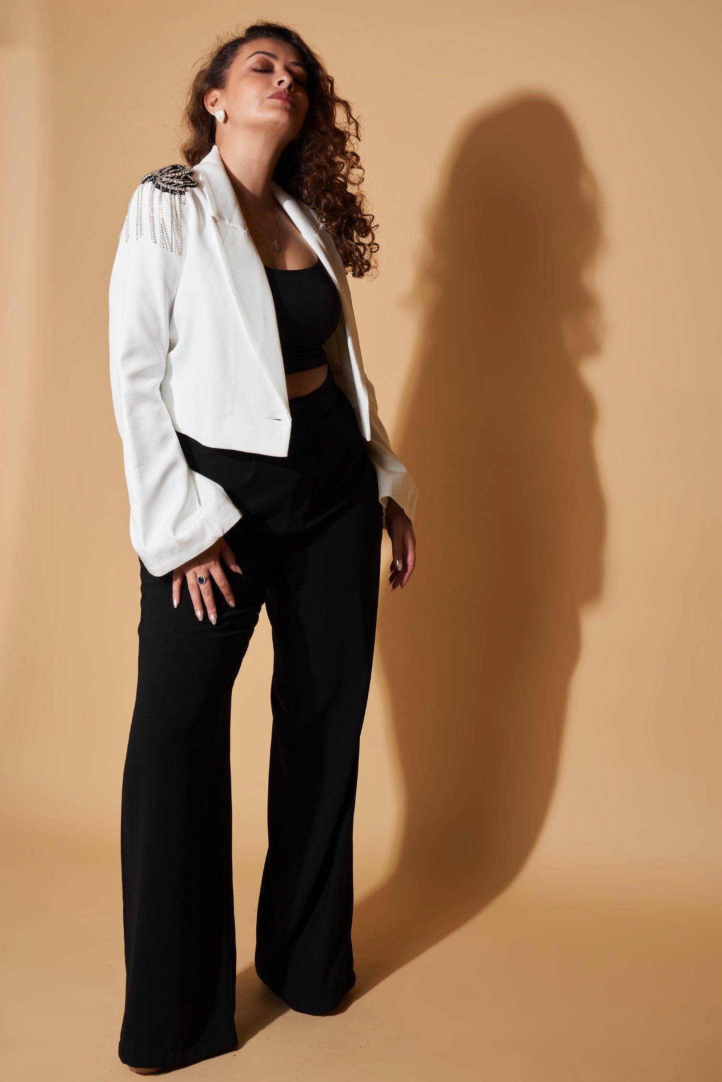 EMBELLISHED BLAZER