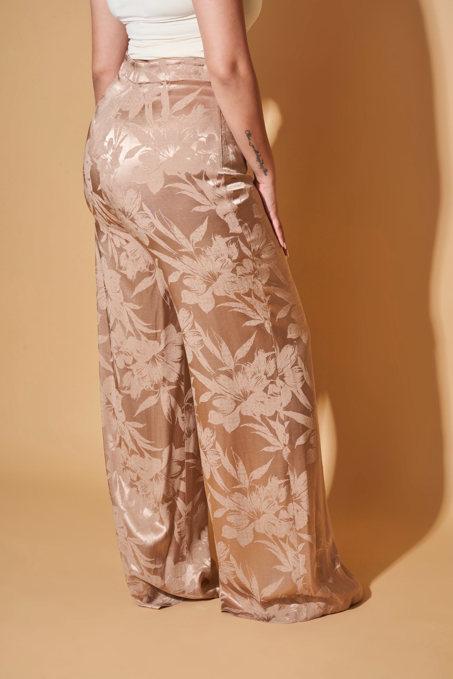 BELTED PANTSUIT