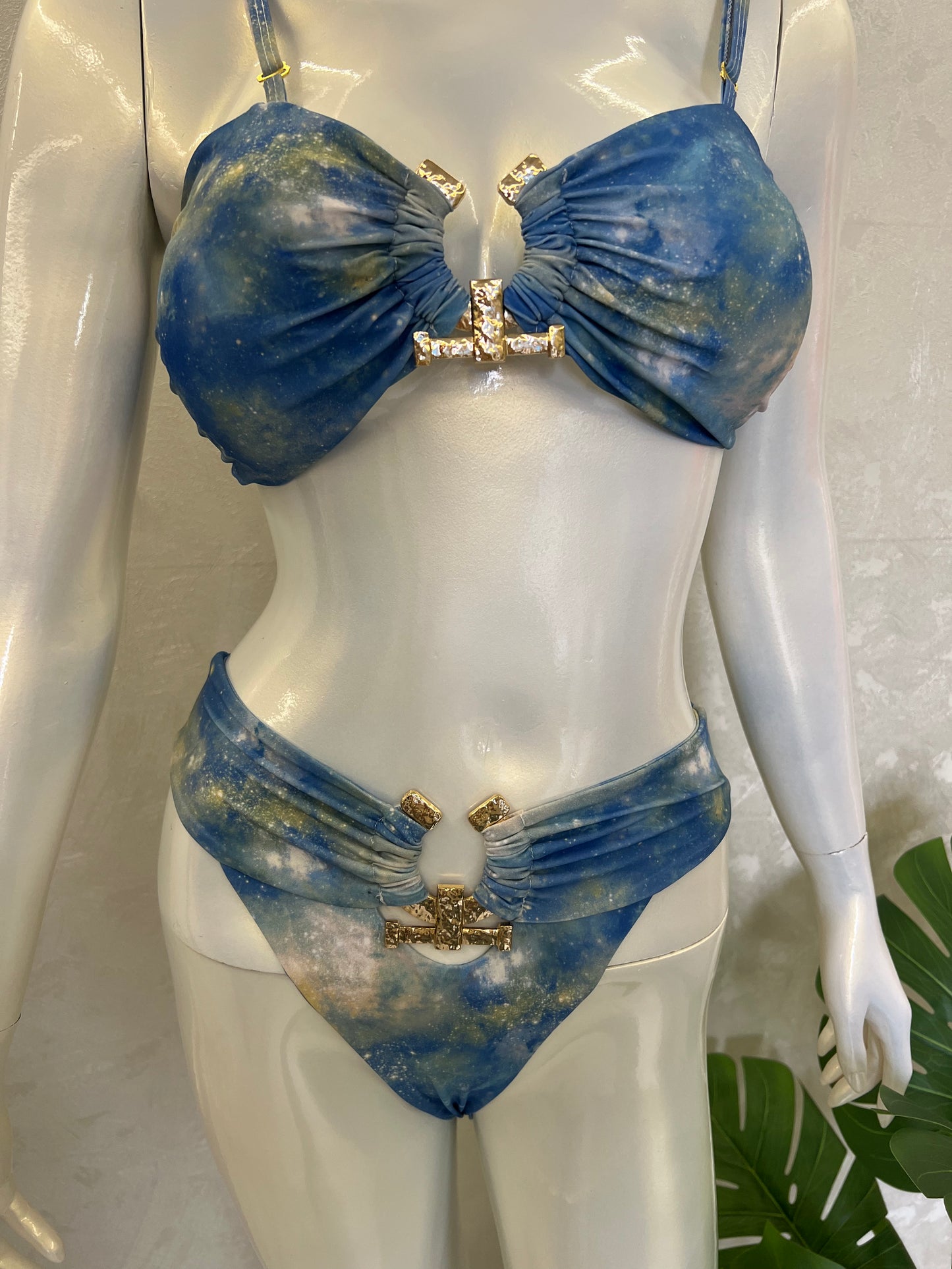 BIKINI WITH METAL EMBELLISHMENT