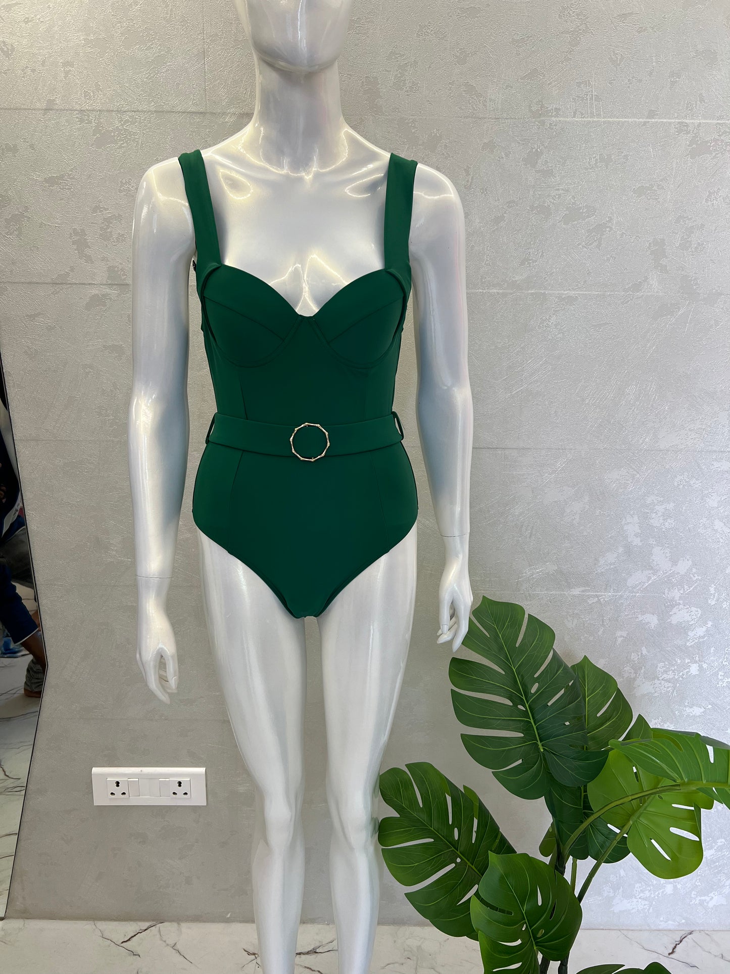 BROAD STRAP PADDED SWIMWEAR