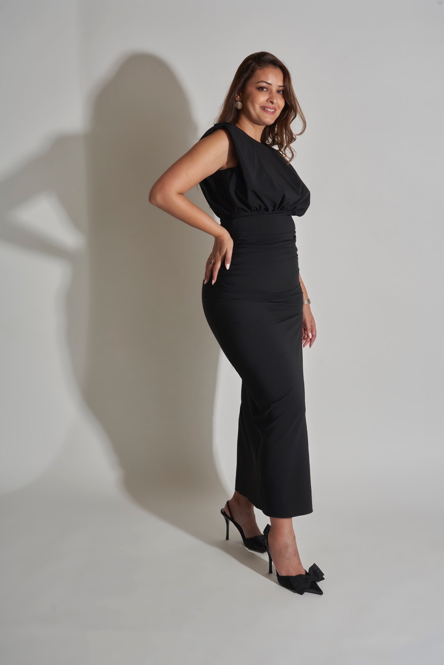 LONG DRESS WITH SIDE SLIT