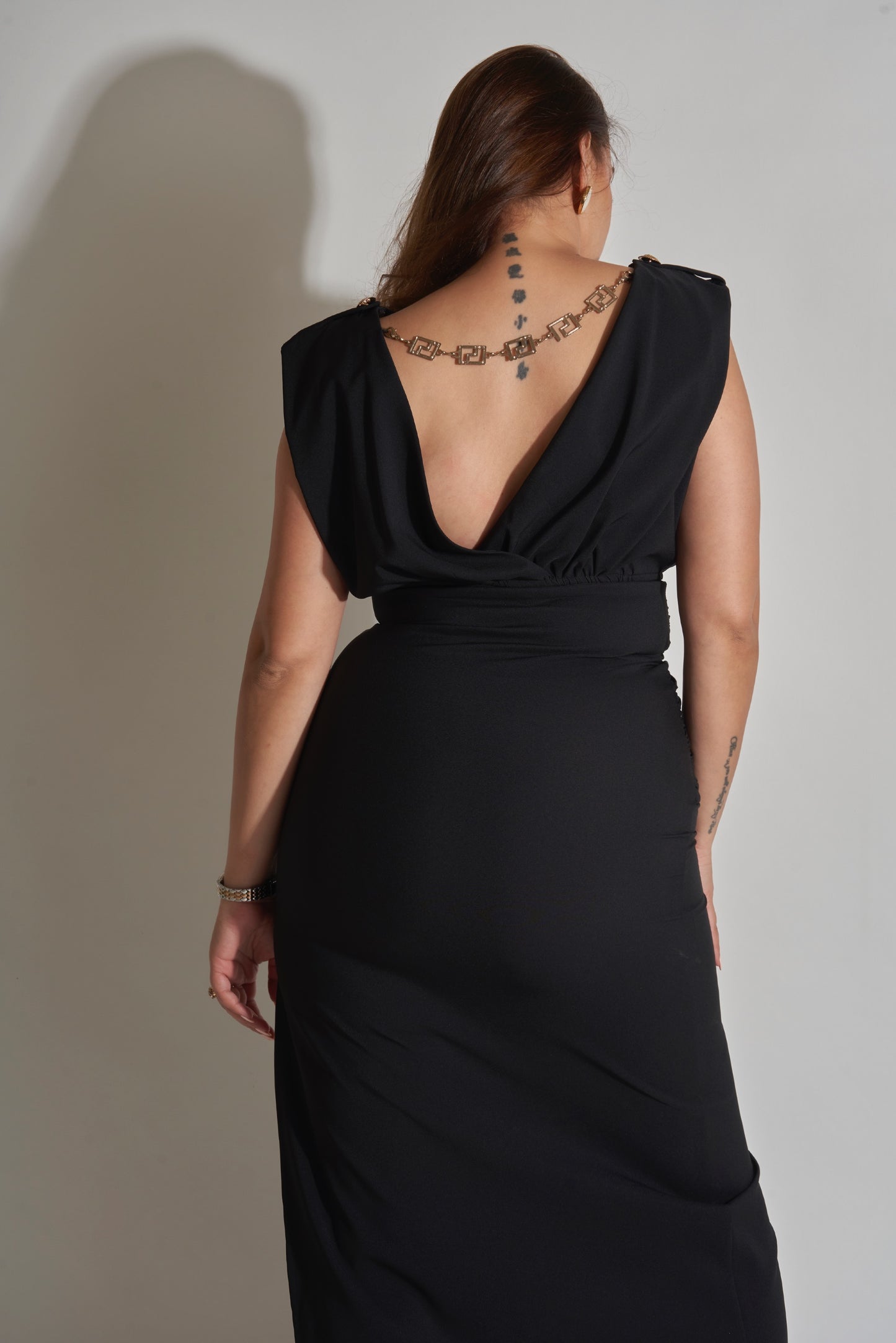 LONG DRESS WITH SIDE SLIT