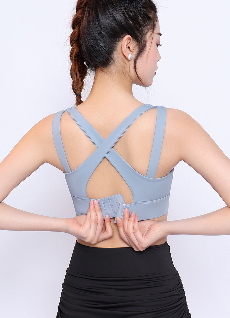 CROSS BACK SPORTS BRA