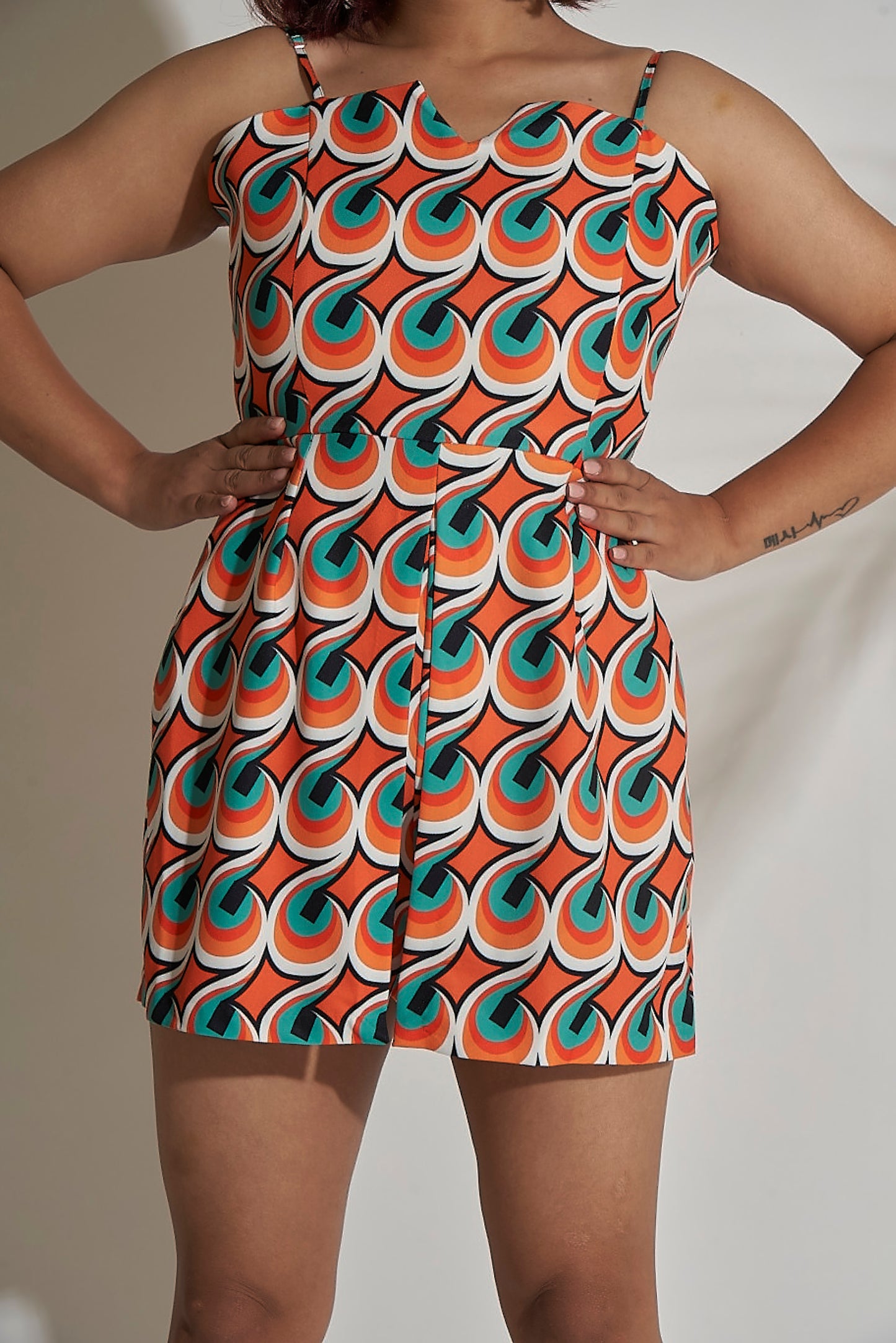 PRINTED ROMPER
