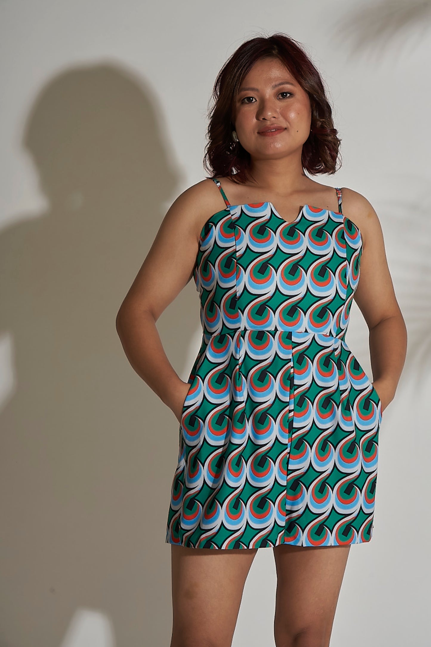 PRINTED ROMPER