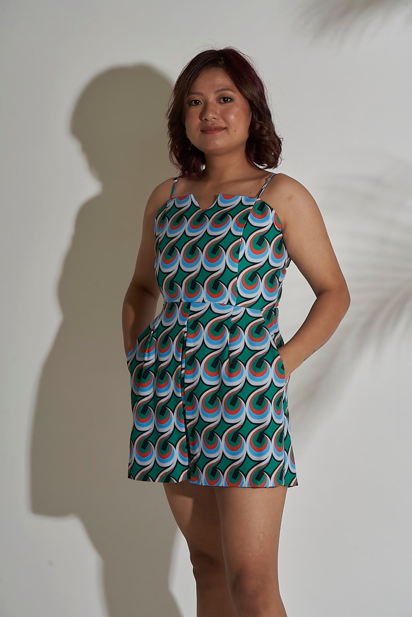 PRINTED ROMPER