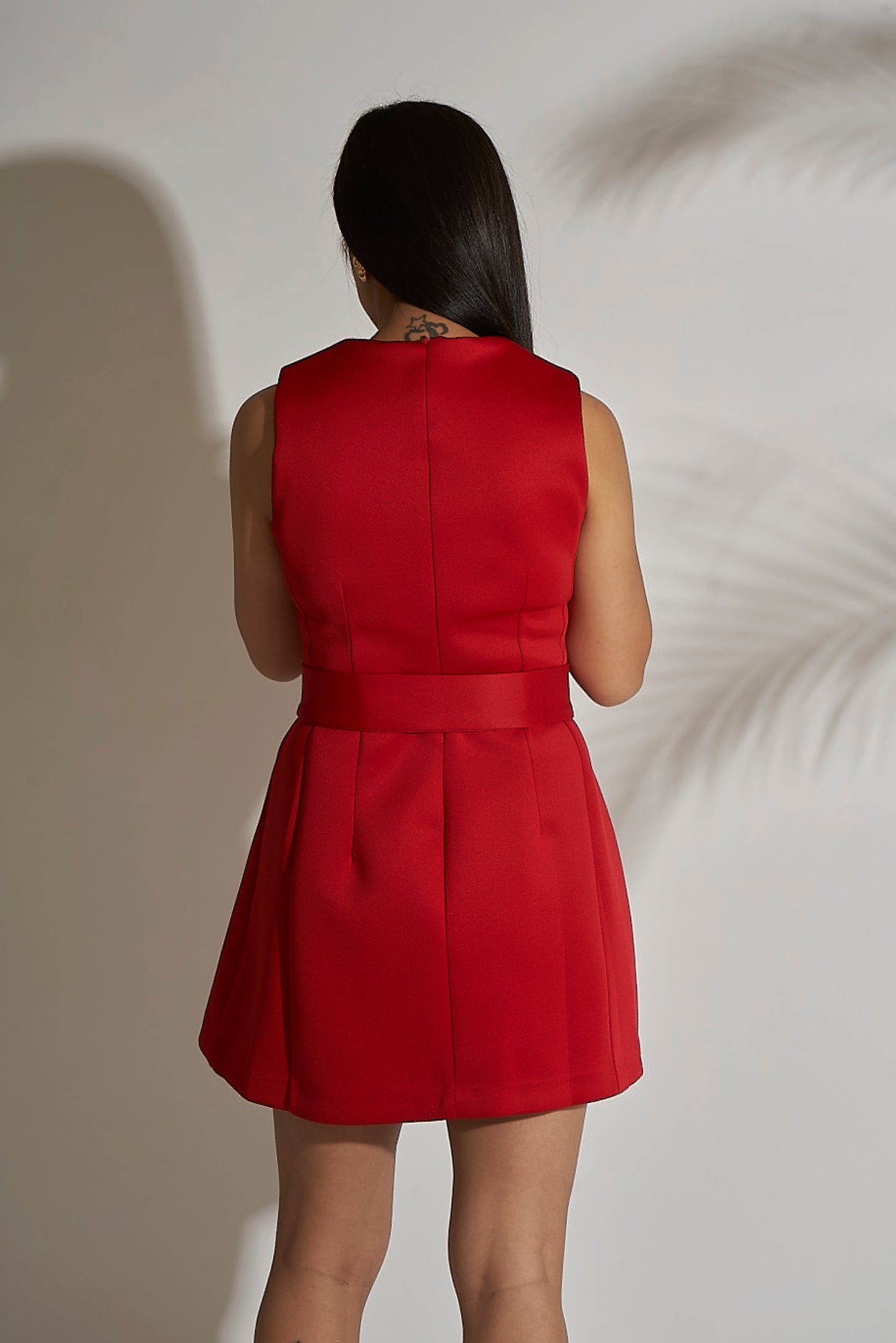 BOW BELT DRESS