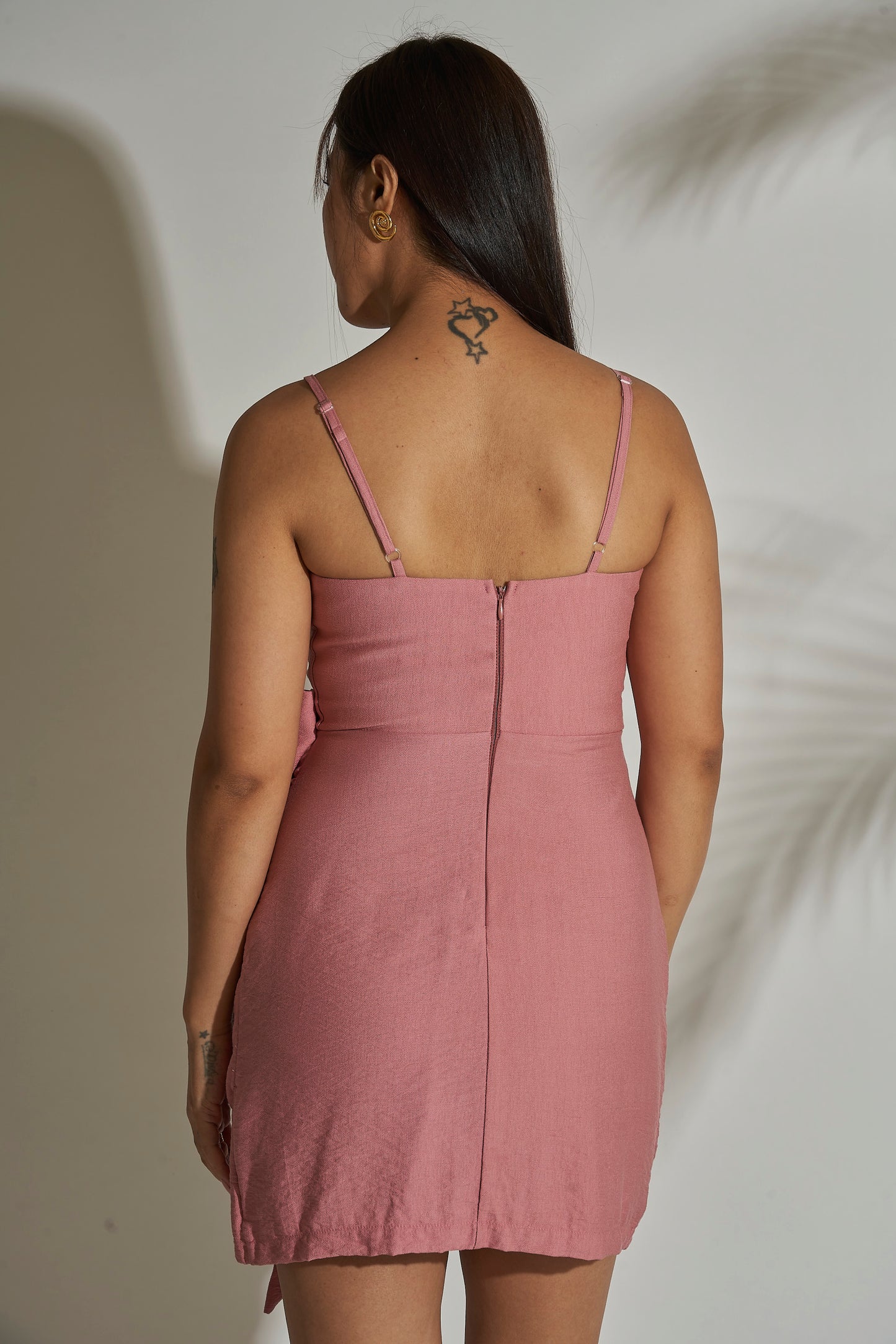 Strappy Dress With Bow