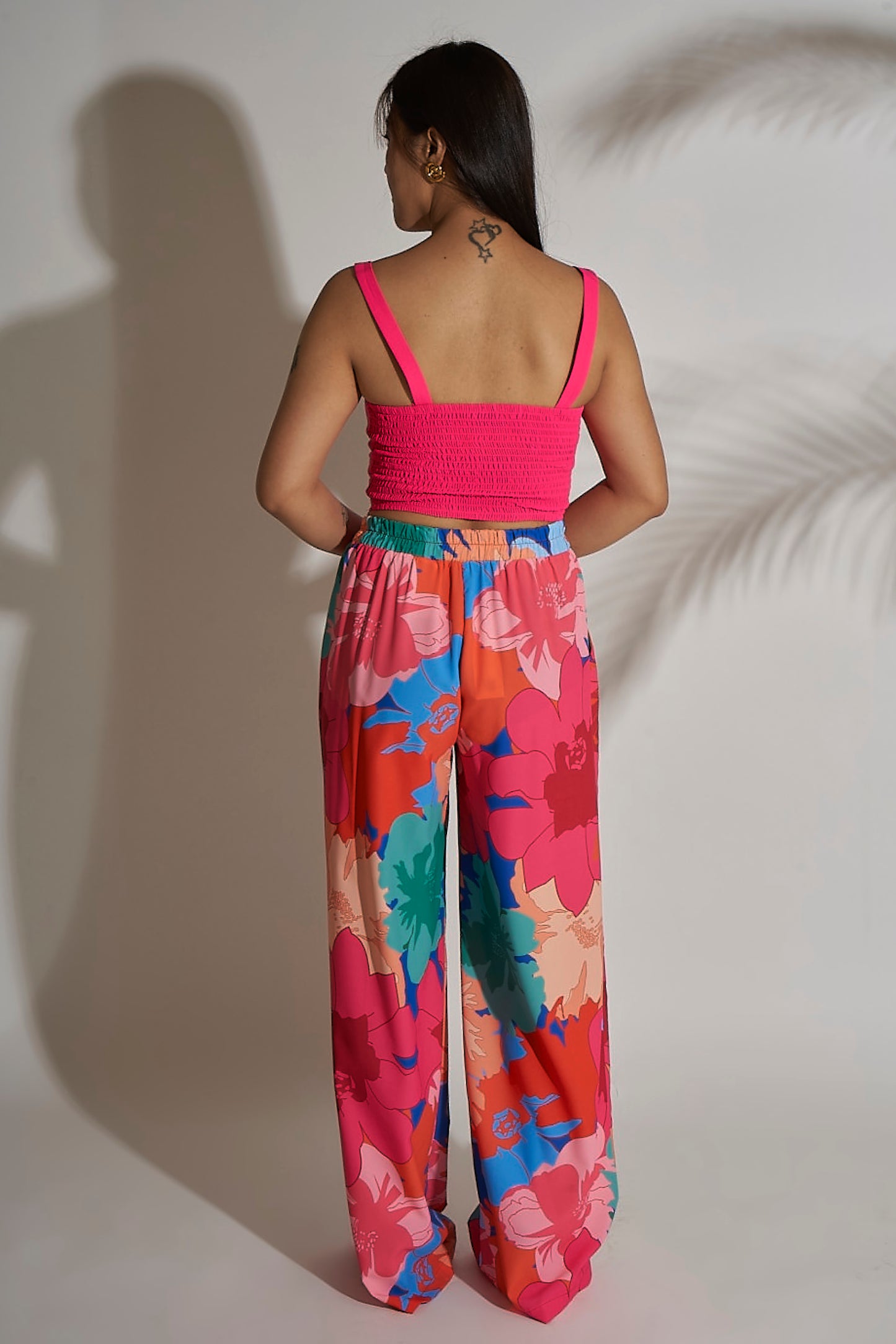 FLORAL PRINTED PANTS