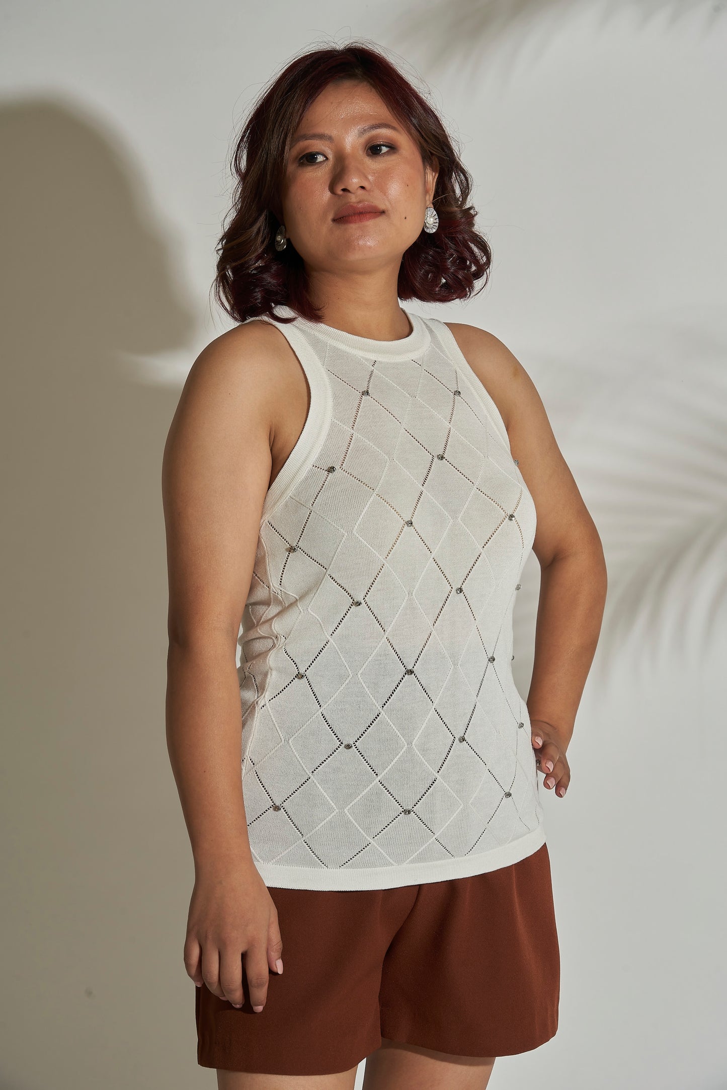Sleeveless Knit Top
