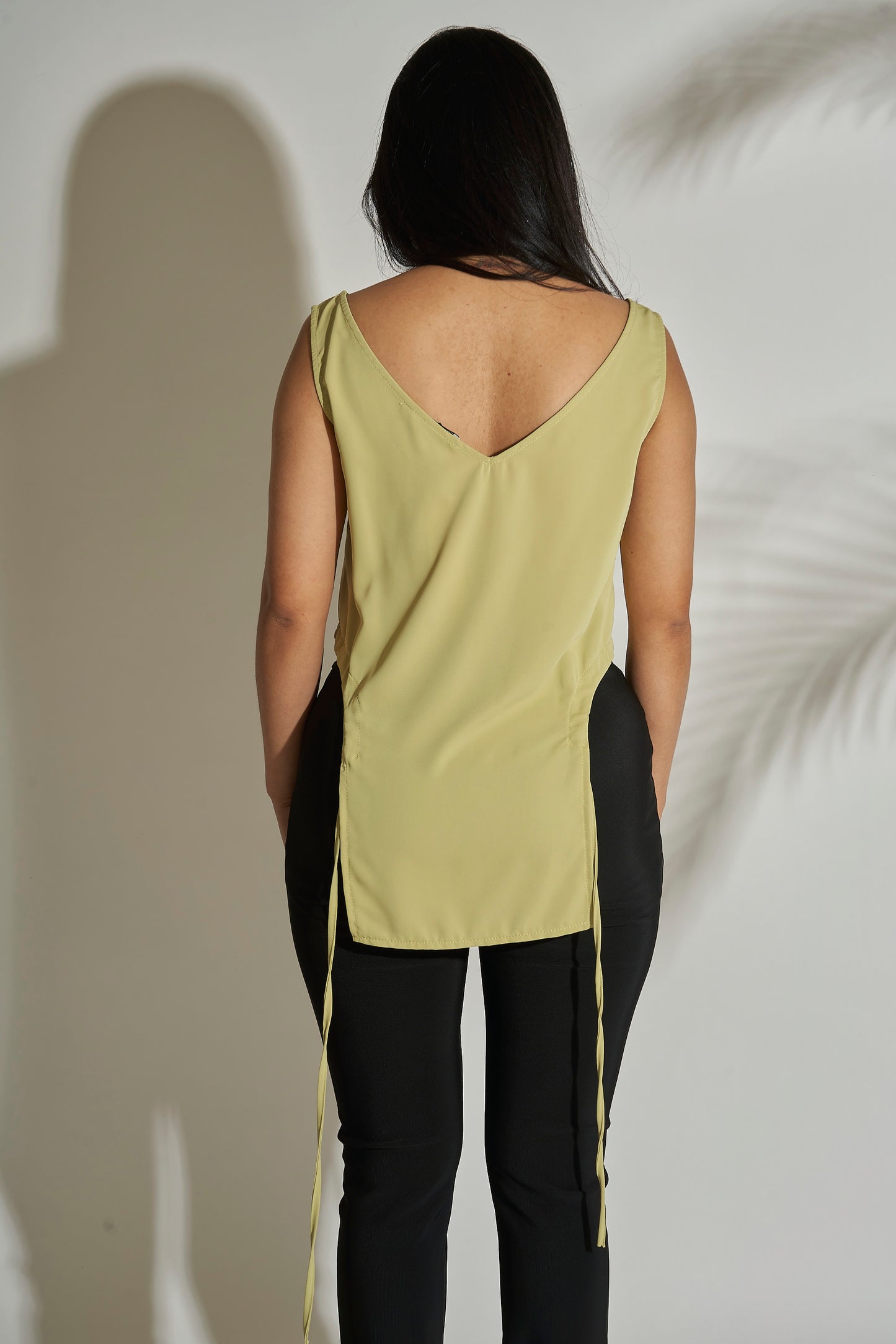 Blouse With Waist Tie-up