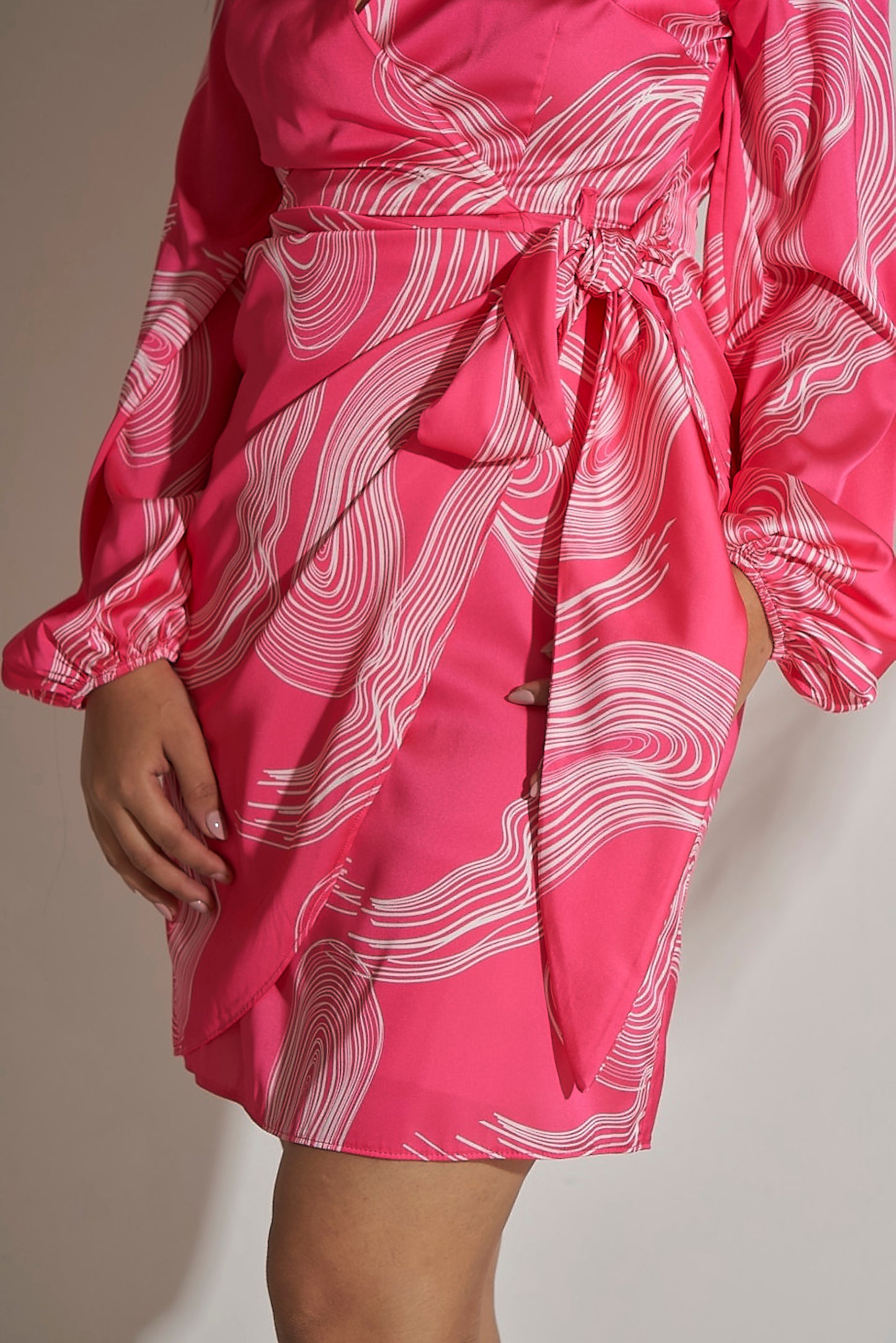 Wrap Full Sleeve Dress