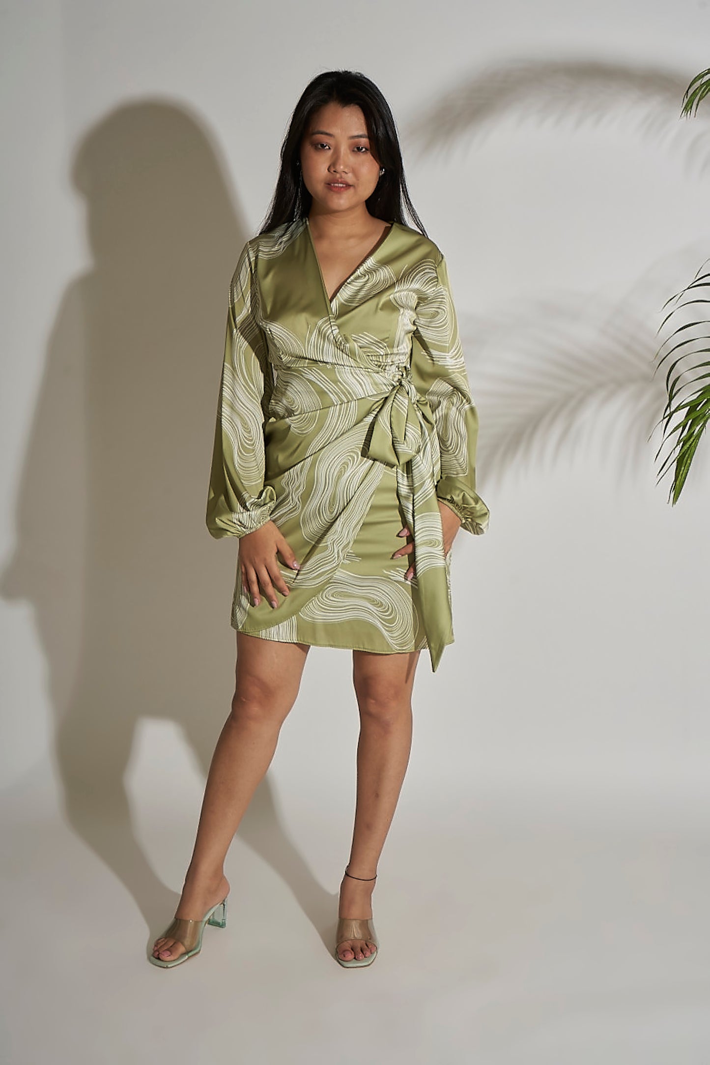 Wrap Full Sleeve Dress