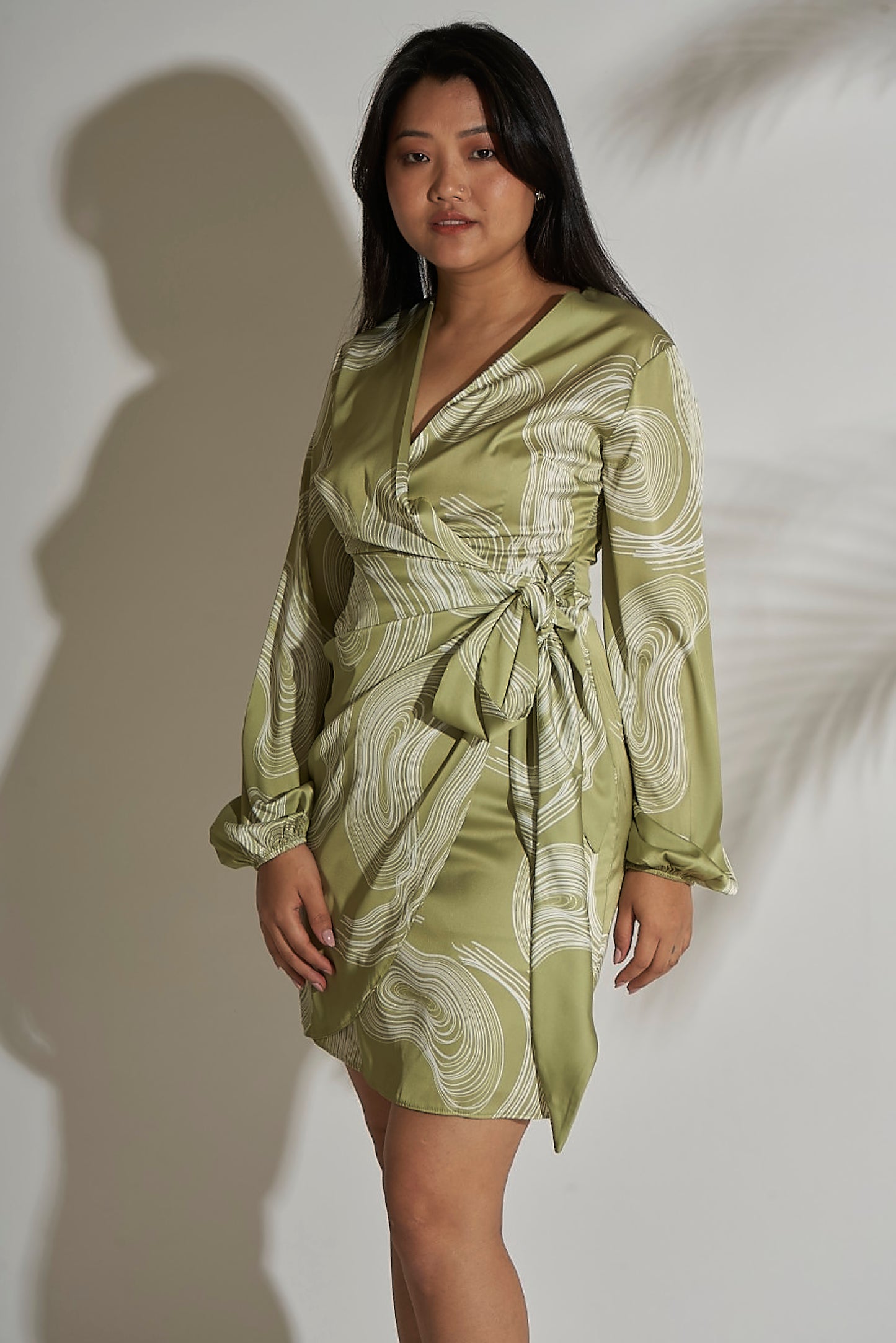 Wrap Full Sleeve Dress