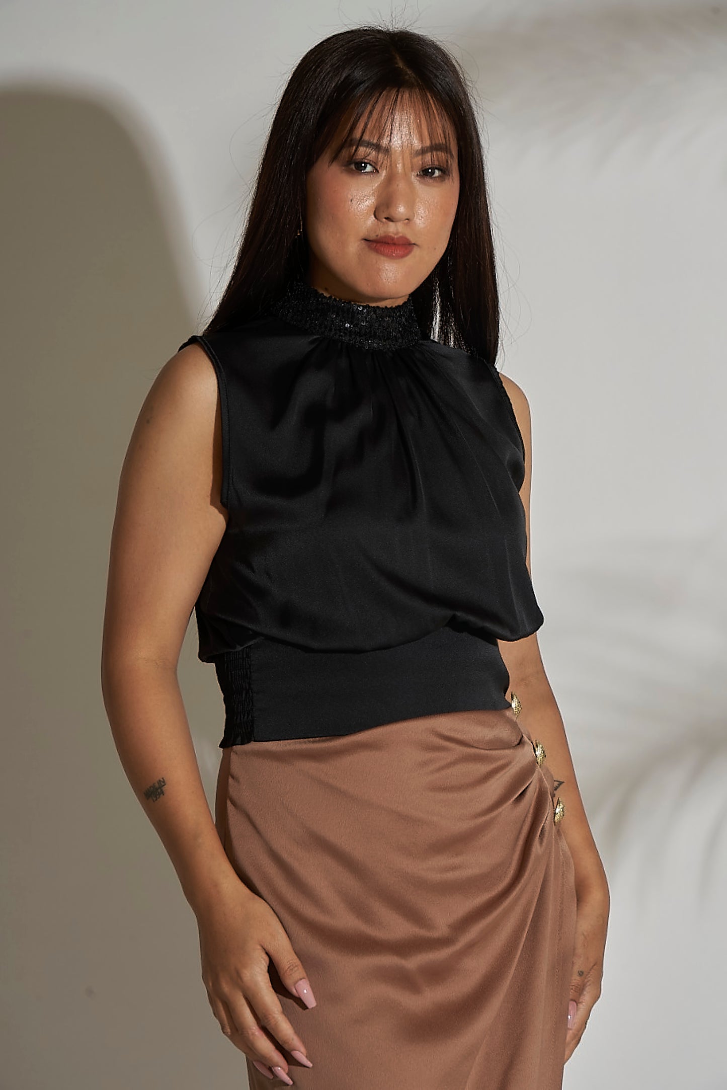 High Neck Top