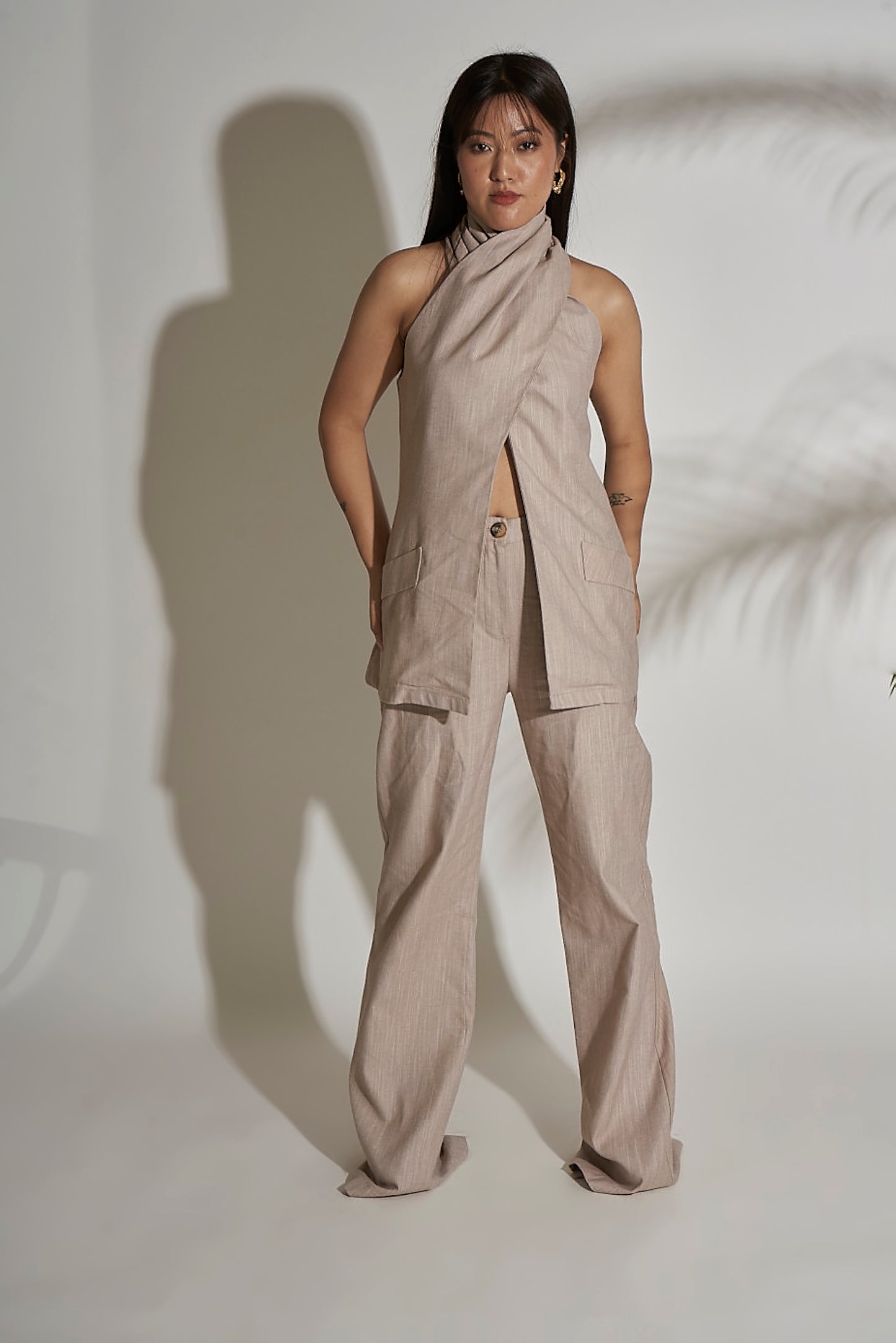 CROSS FRONT CO-ORD SET