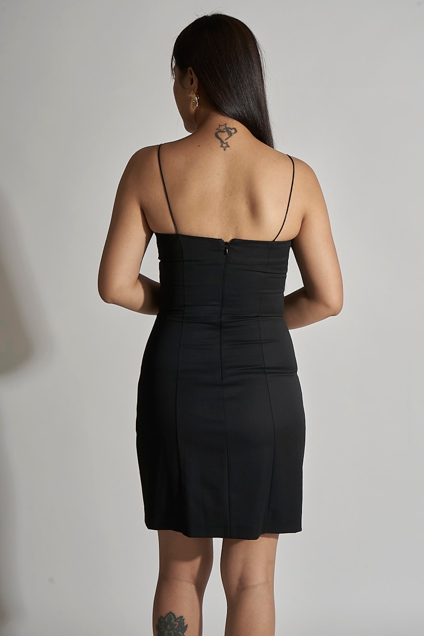 RUCHED BUST MINI DRESS