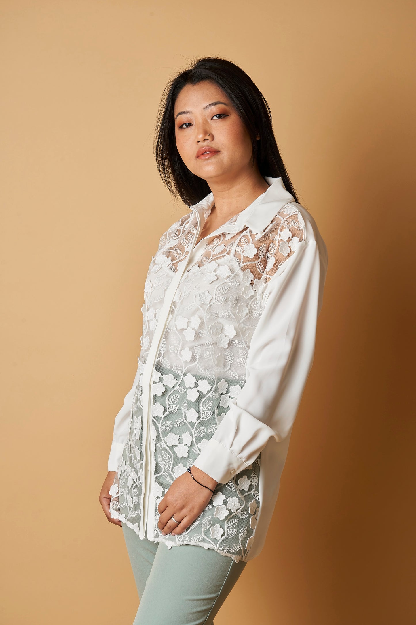 LACE SHIRT