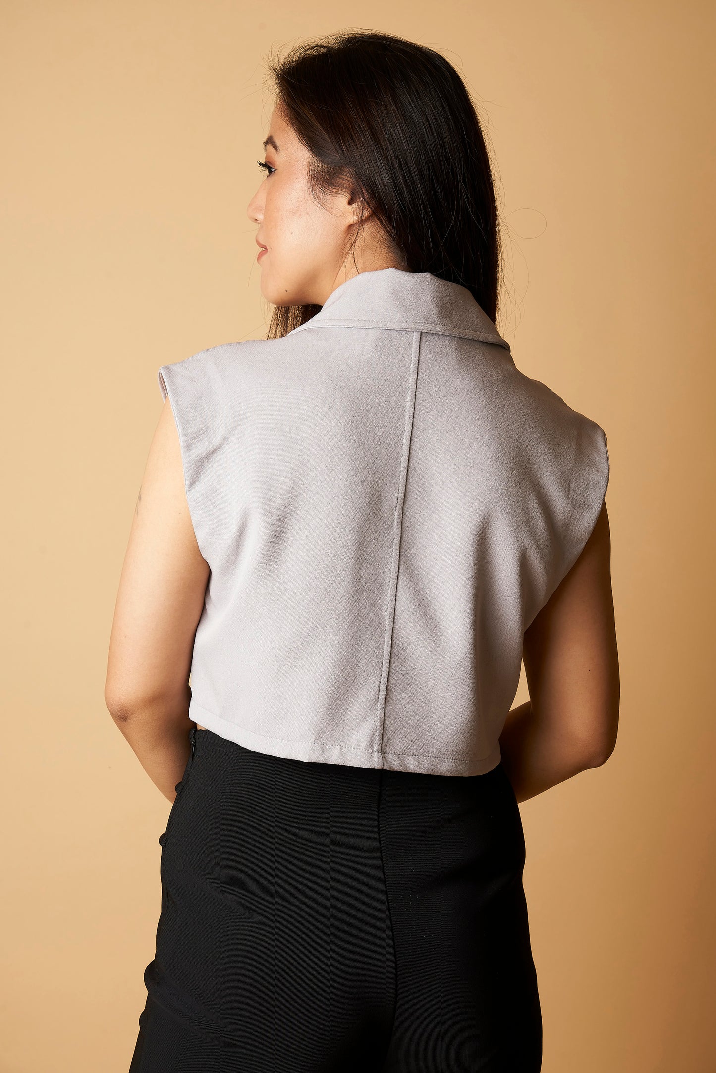 CROPPED WAISTCOAT
