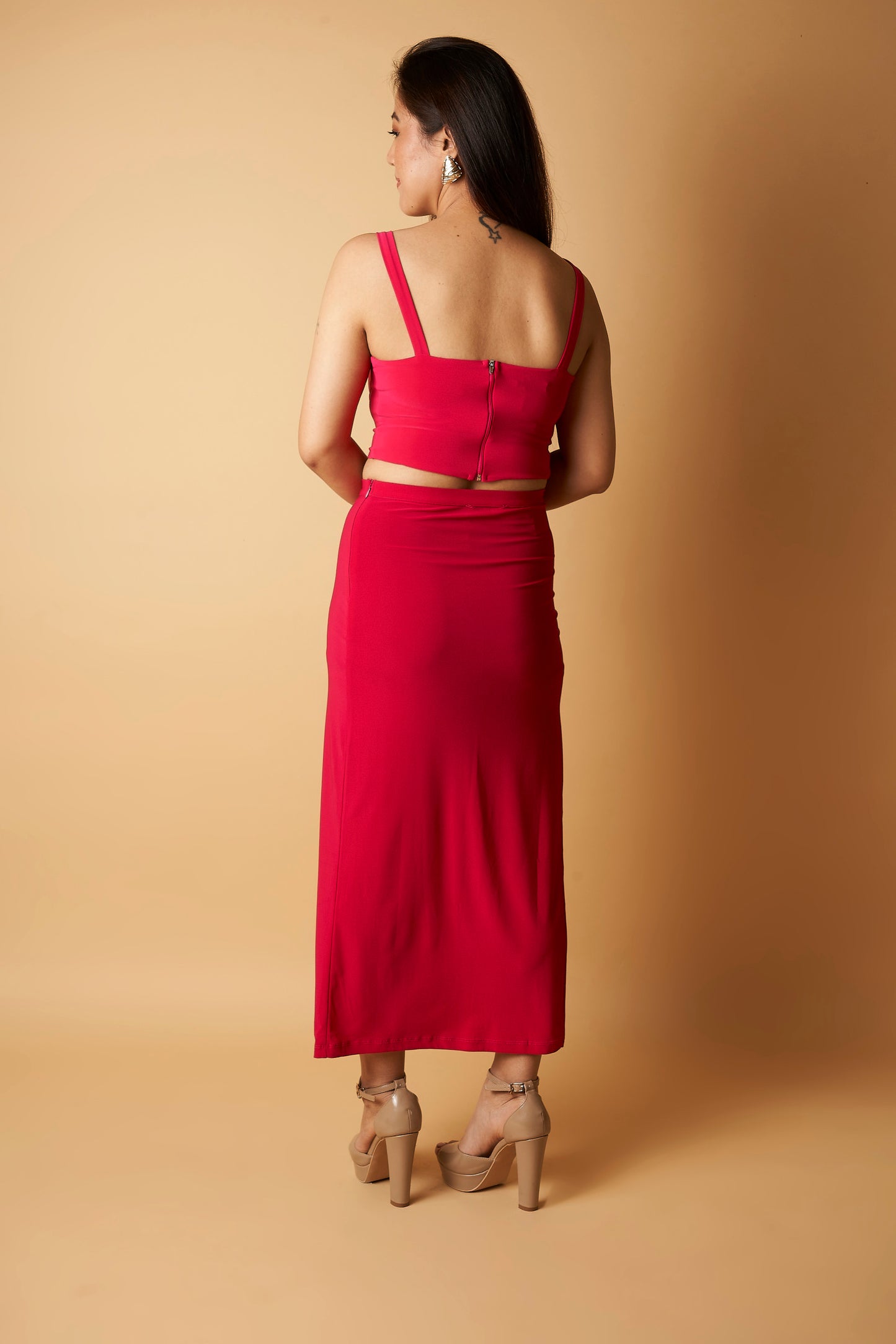 PINK RESORT WEAR COORD