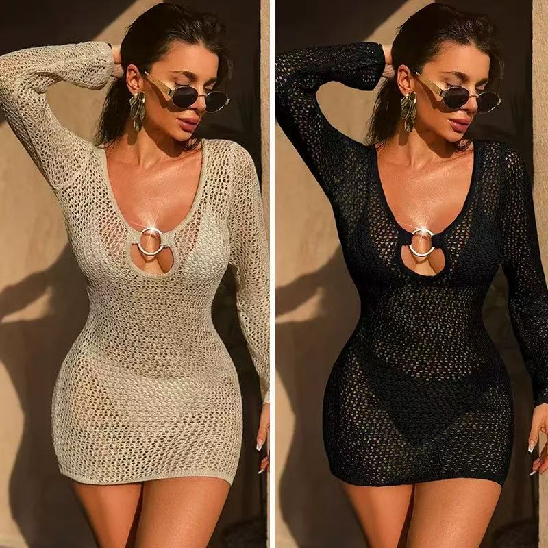 SHORT CROCHET COVERUP