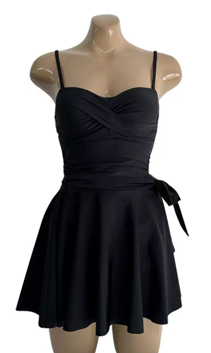 SWEETHEART SWIMSUIT WITH SKIRT
