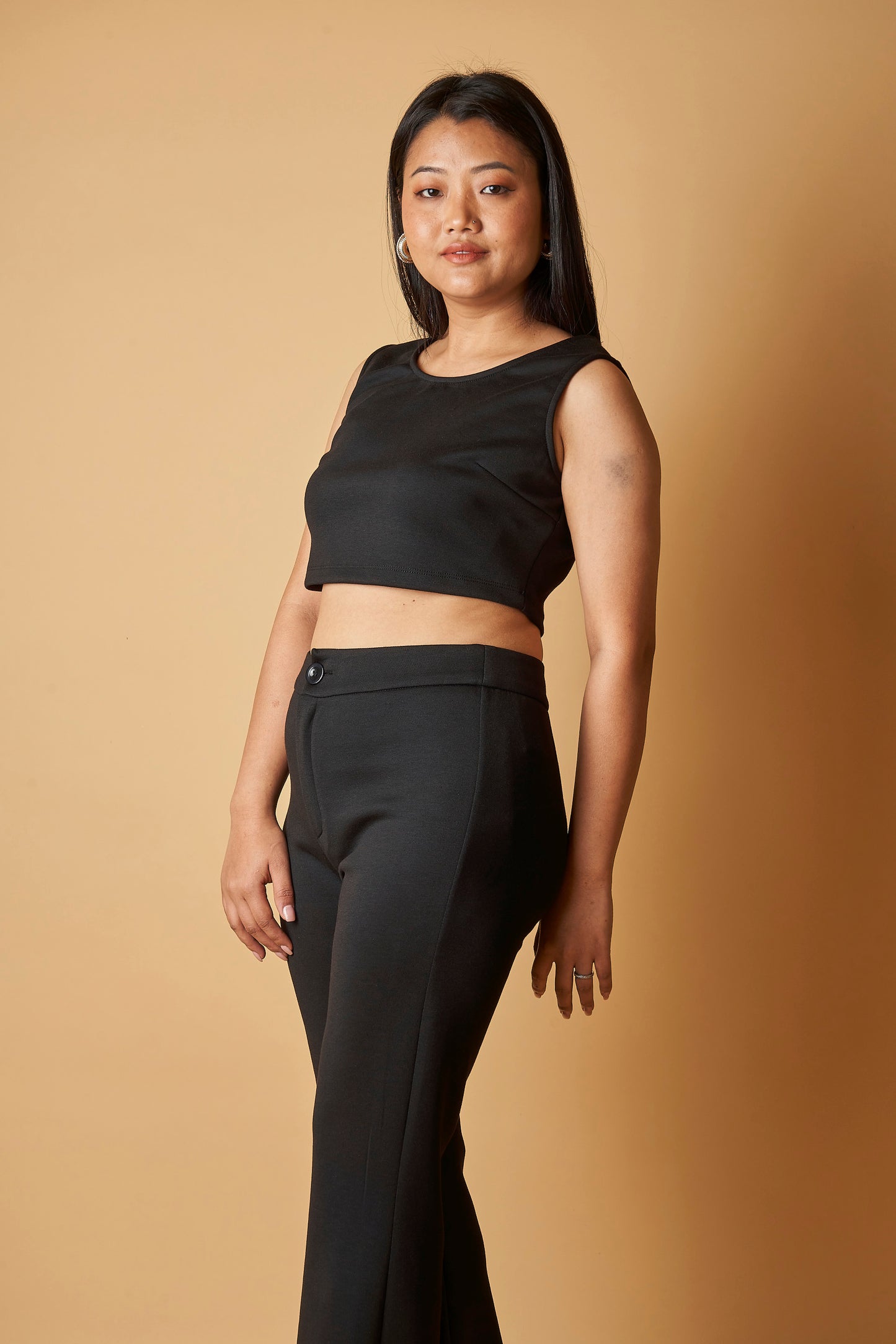 SLEEVELESS CROP COORD