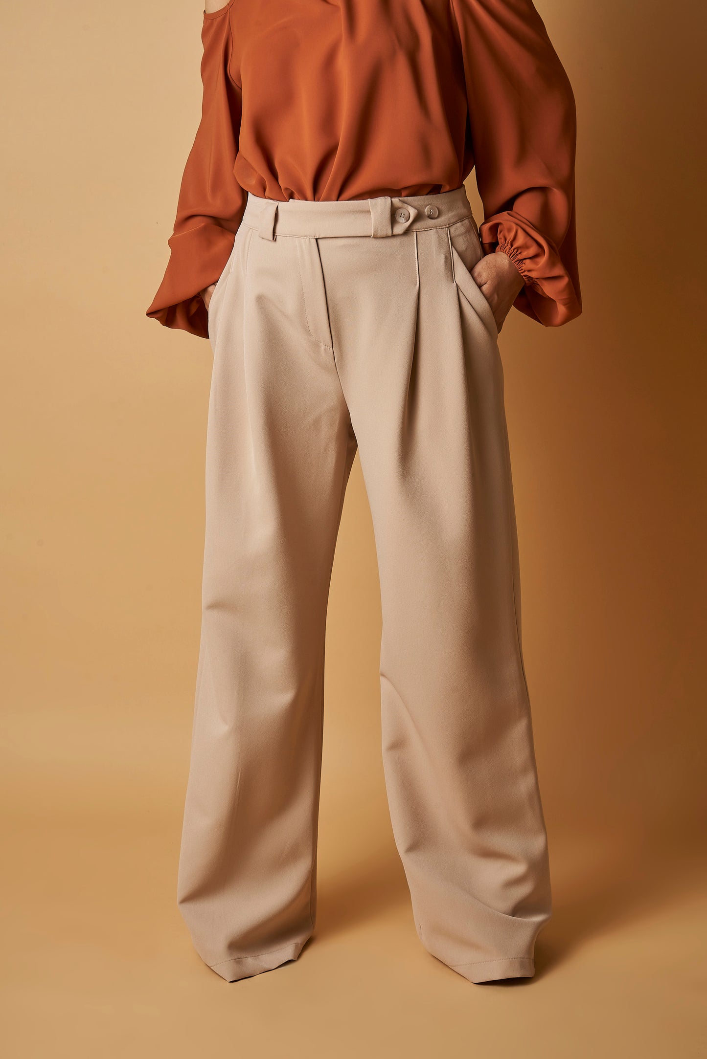 FORMAL TROUSER WITH WAISTBAND