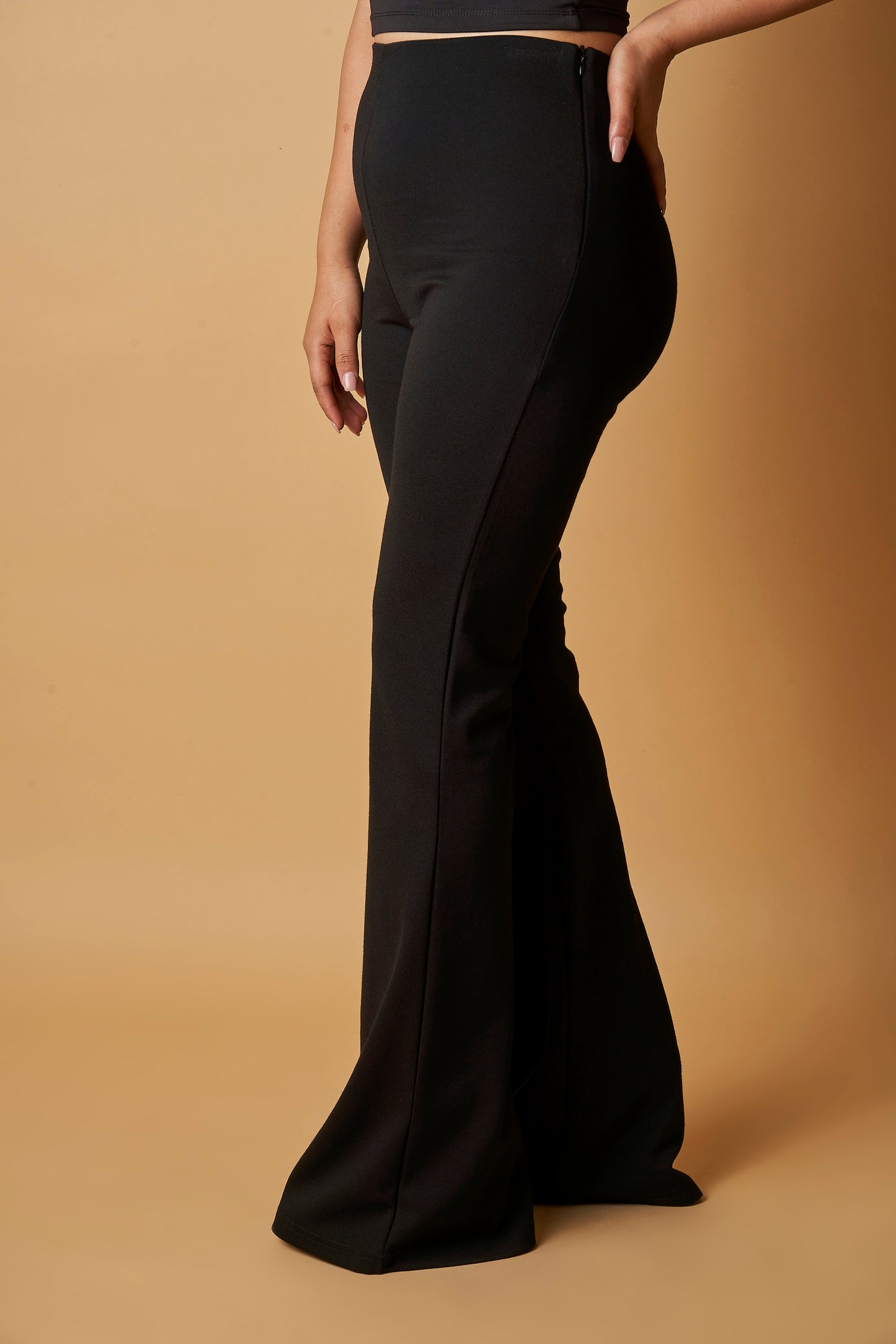 WIDE STRETCH PANTS
