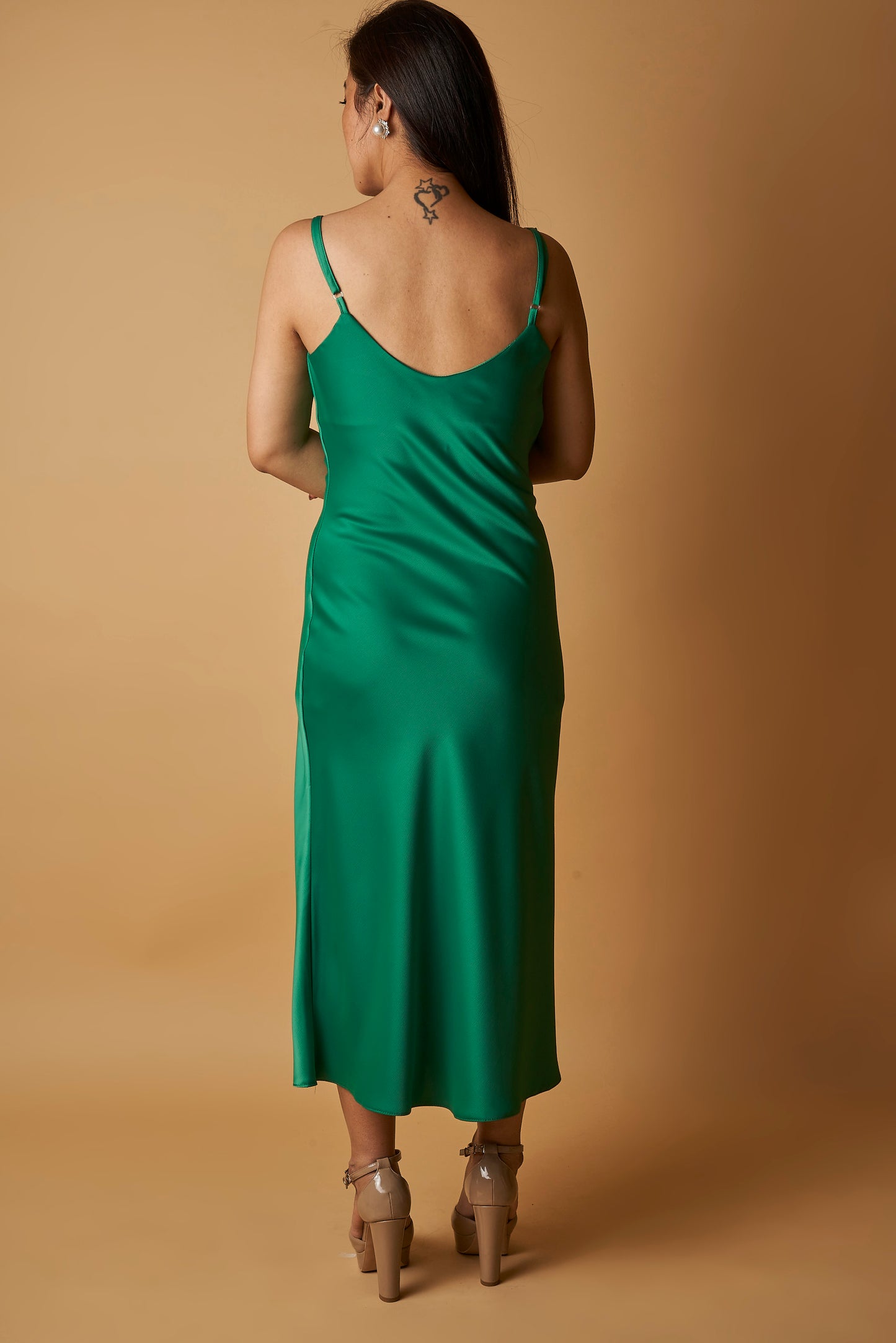 SATIN SLIP DRESS