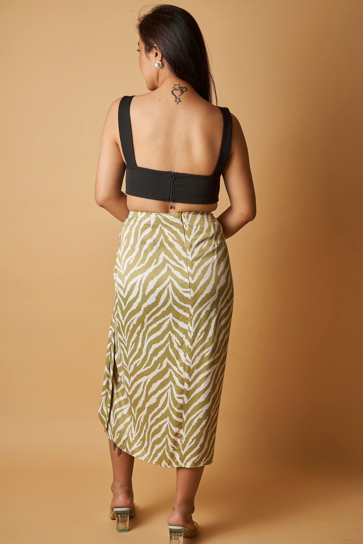 DRAPED SKIRT