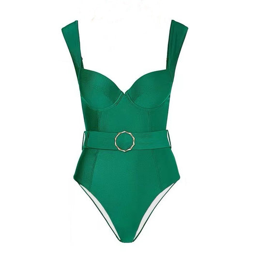 BROAD STRAP PADDED SWIMWEAR