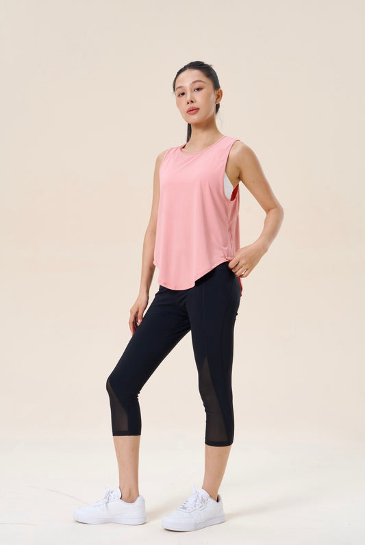 SLEEVELESS VEST TOP