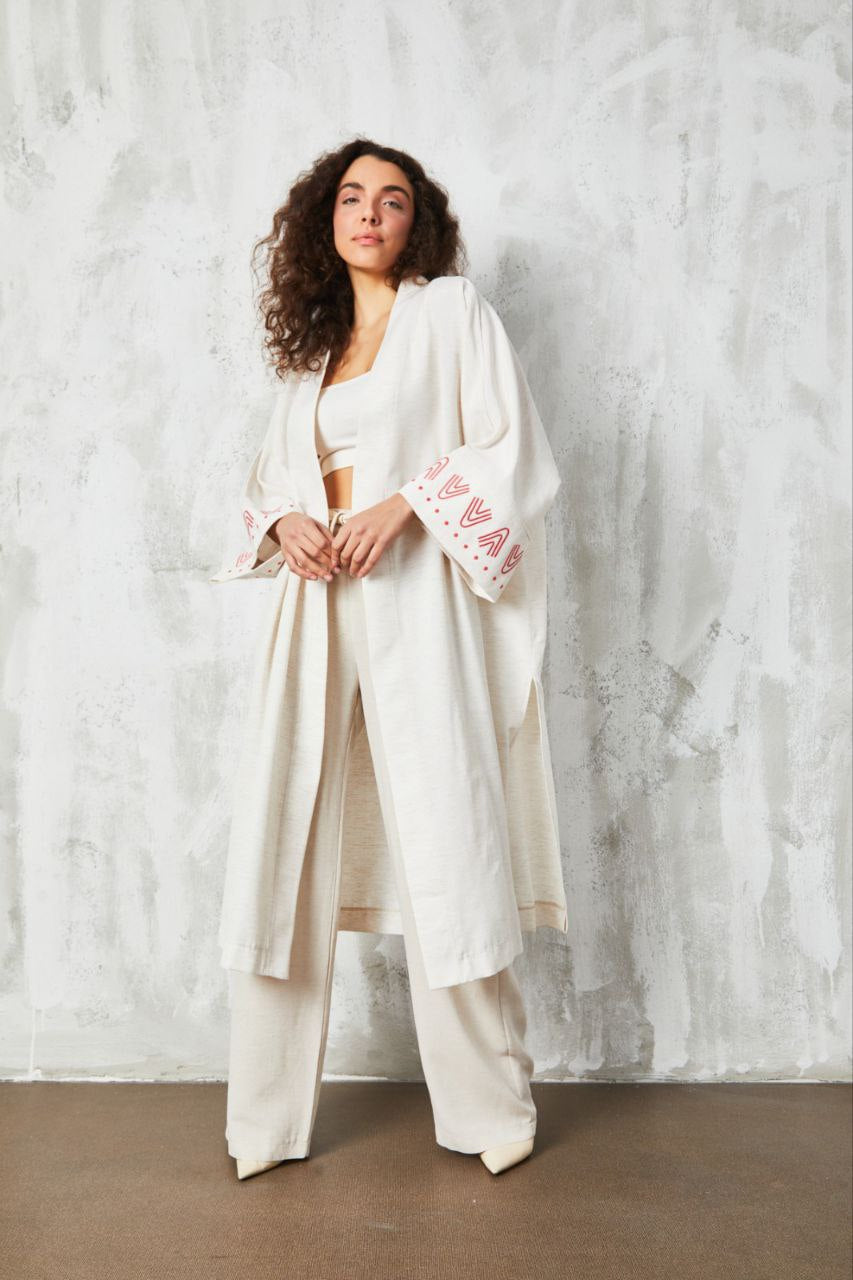 Oversized Linen Jacket