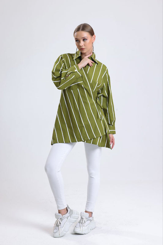 Overlapping Long Shirt