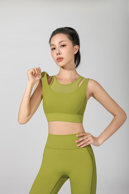 DOUBLE PANEL SPORTS BRA