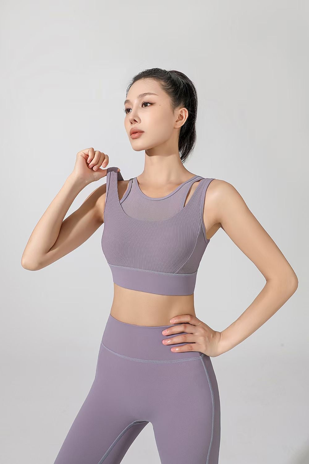 DOUBLE PANEL SPORTS BRA