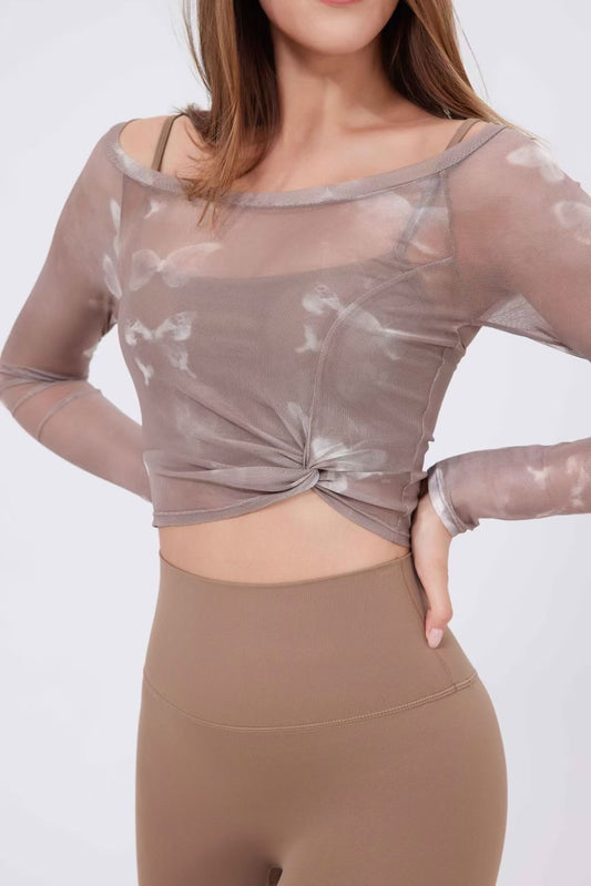 MESH OVERLAY CO-ORD SET